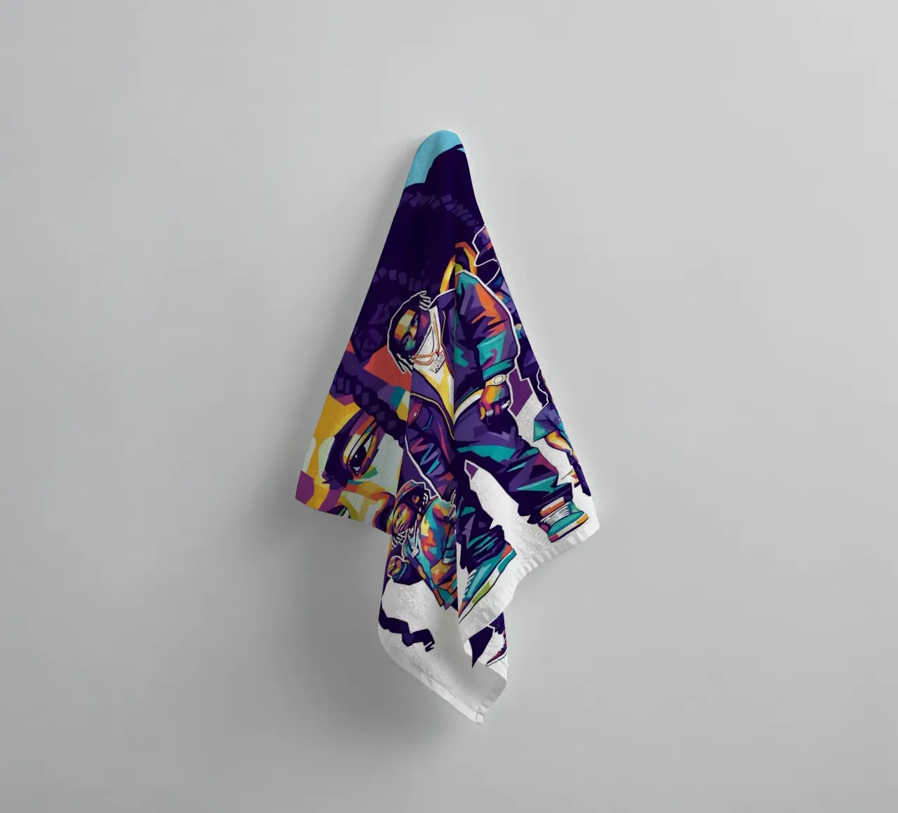 Travis Scott evolution badhanddoek van Hantamrata