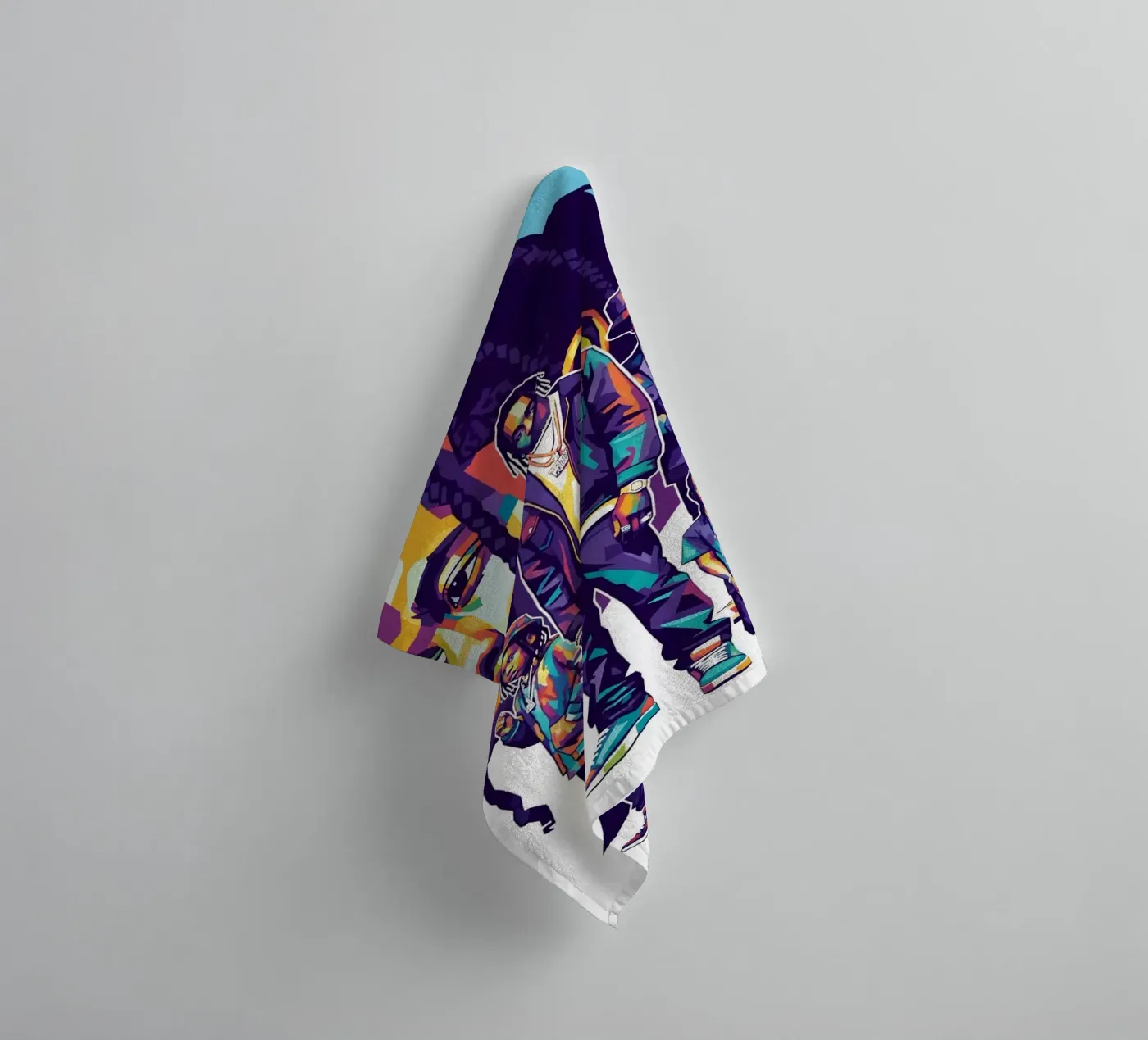 Travis Scott evolution towel by Hantamrata