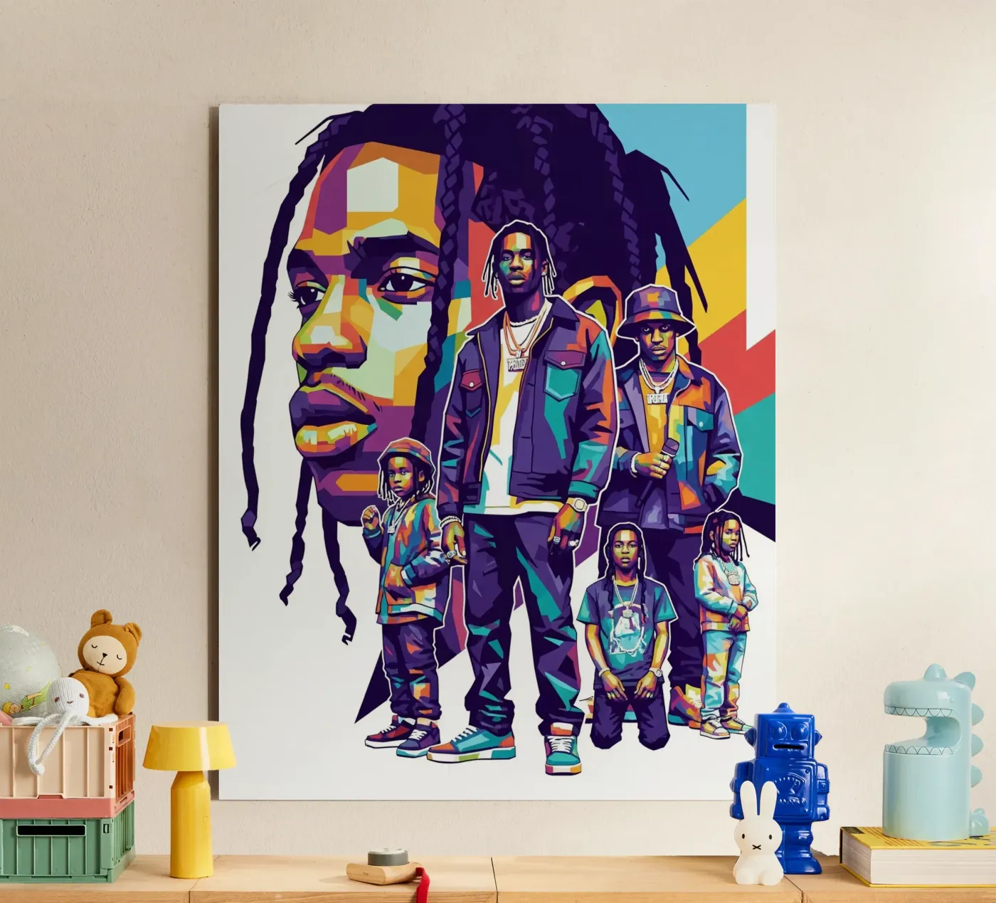 Travis Scott evolution forex plate by Hantamrata