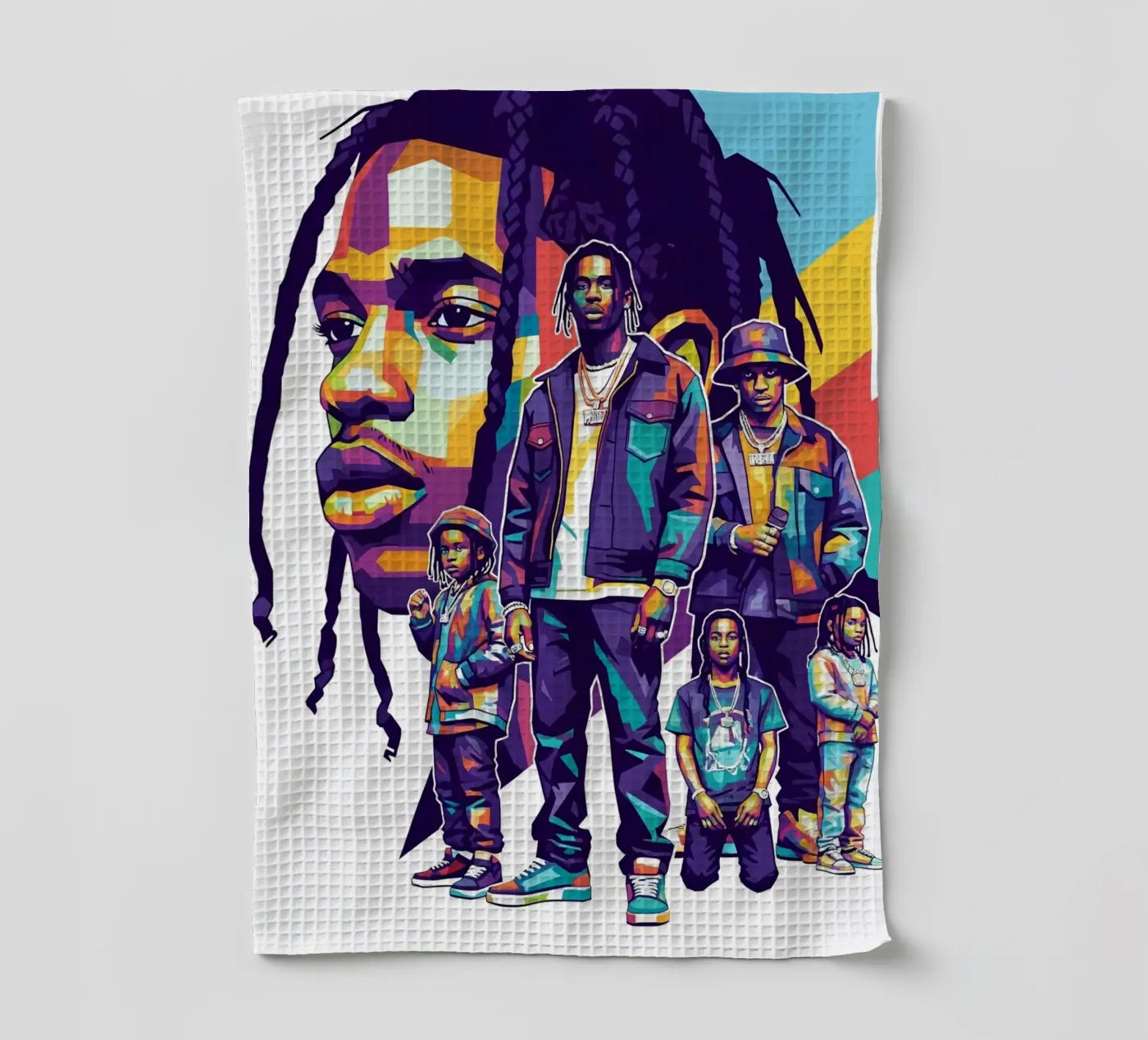 Travis Scott evolution theedoek van Hantamrata