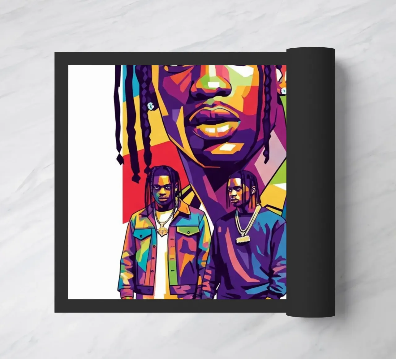 Travis Scott art zerbino da Hantamrata