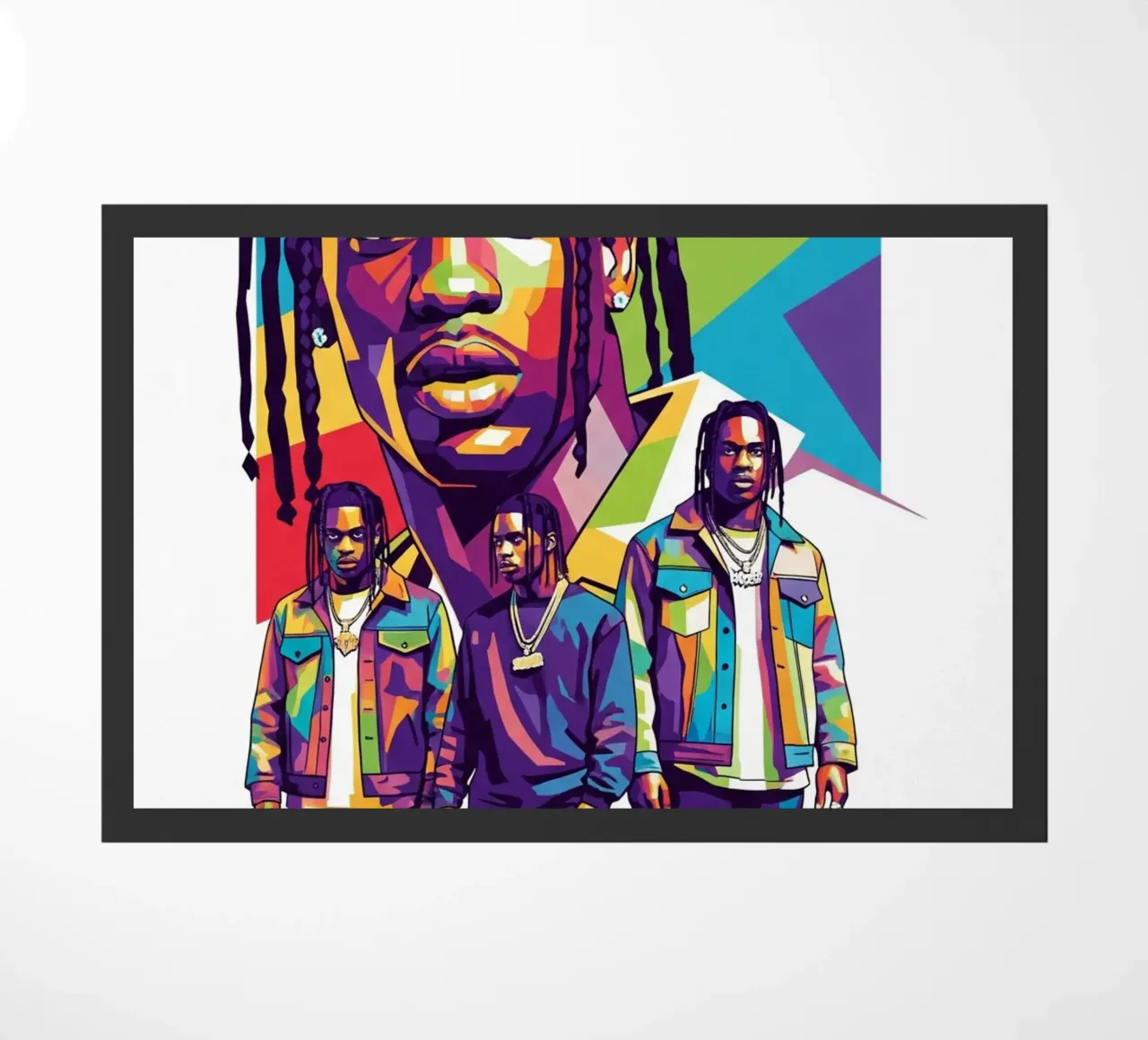 Travis Scott art zerbino da Hantamrata