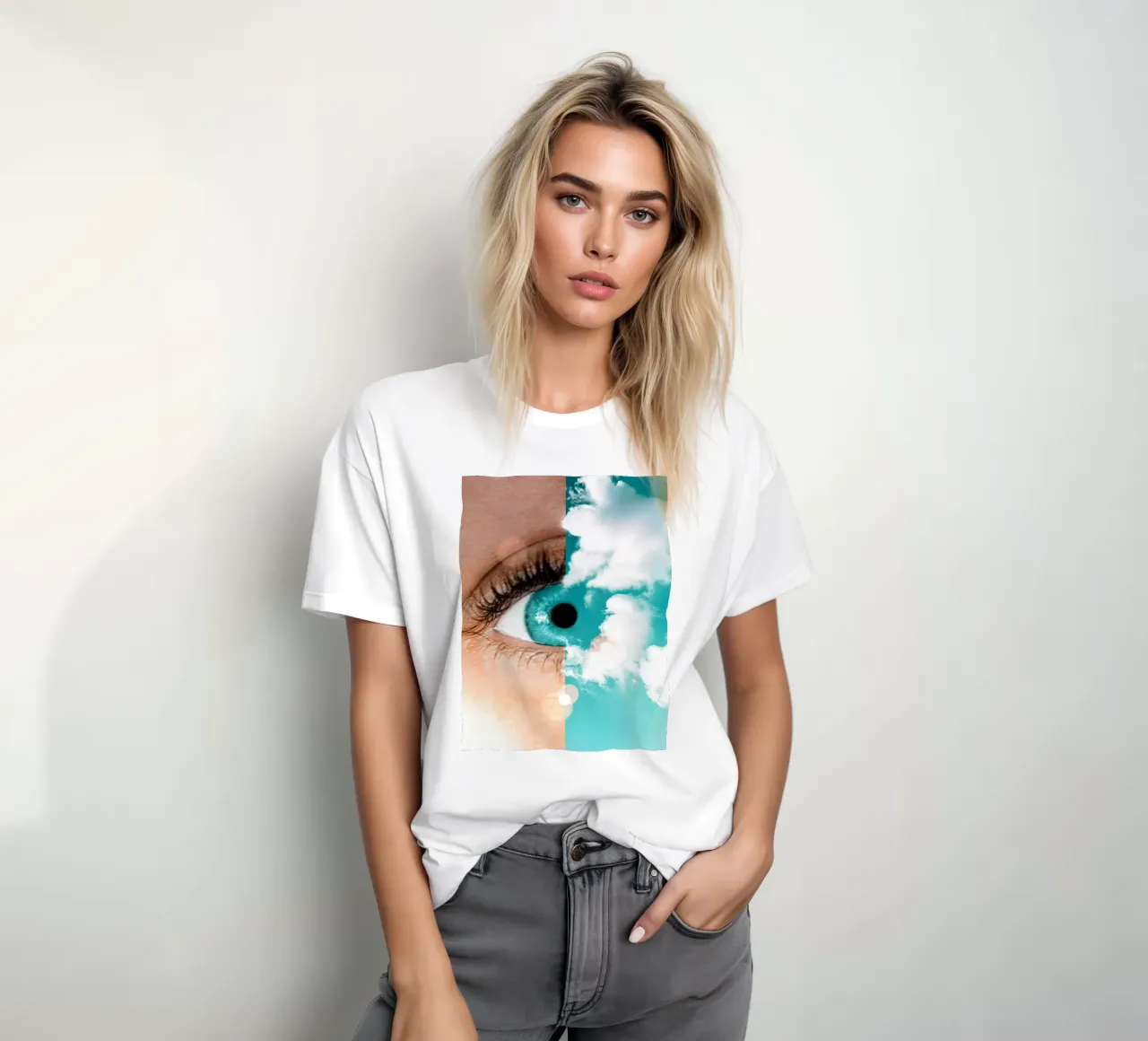 Skeye t-shirt by mofartmonica
