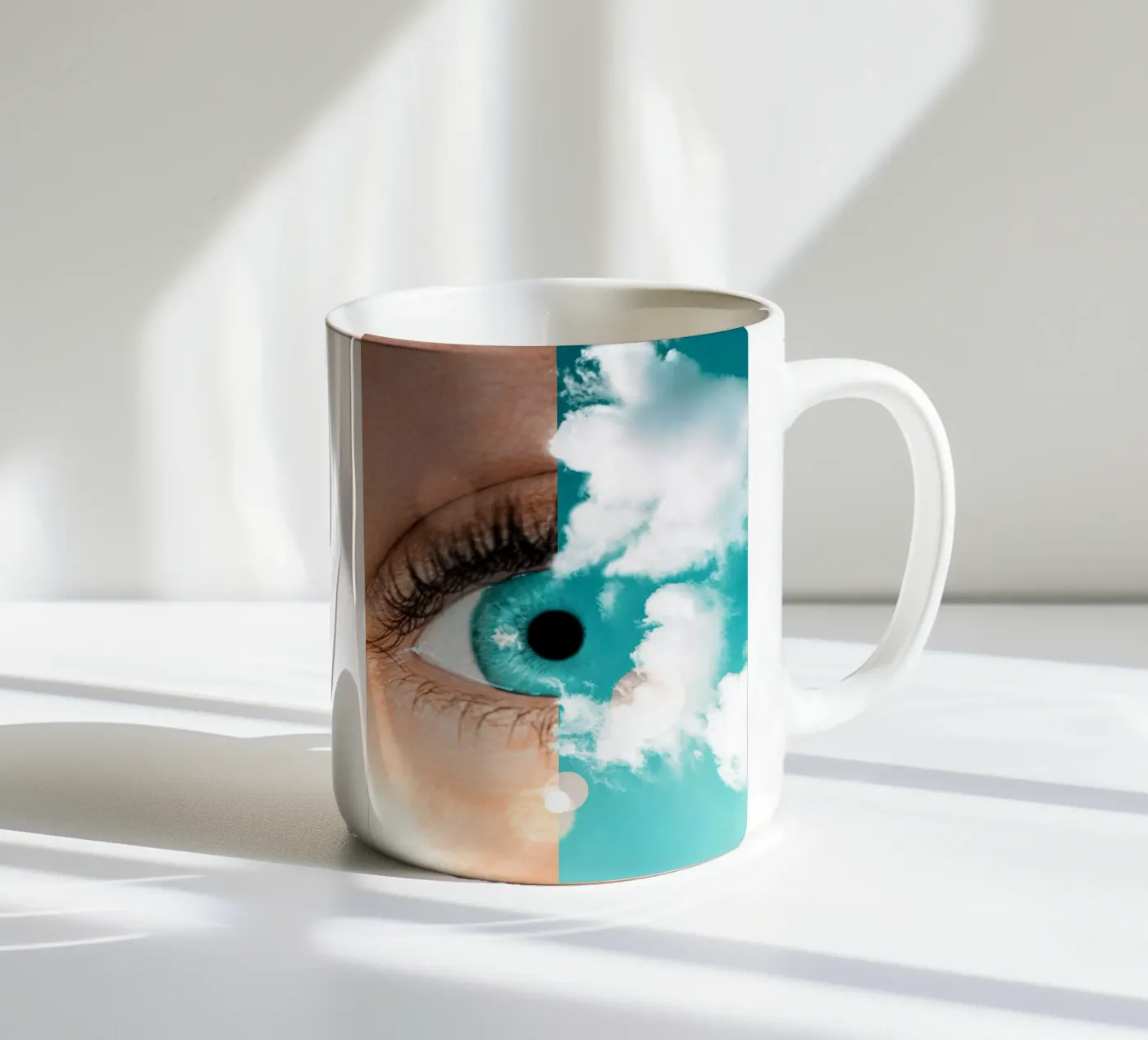Skeye ceramic mug by mofartmonica