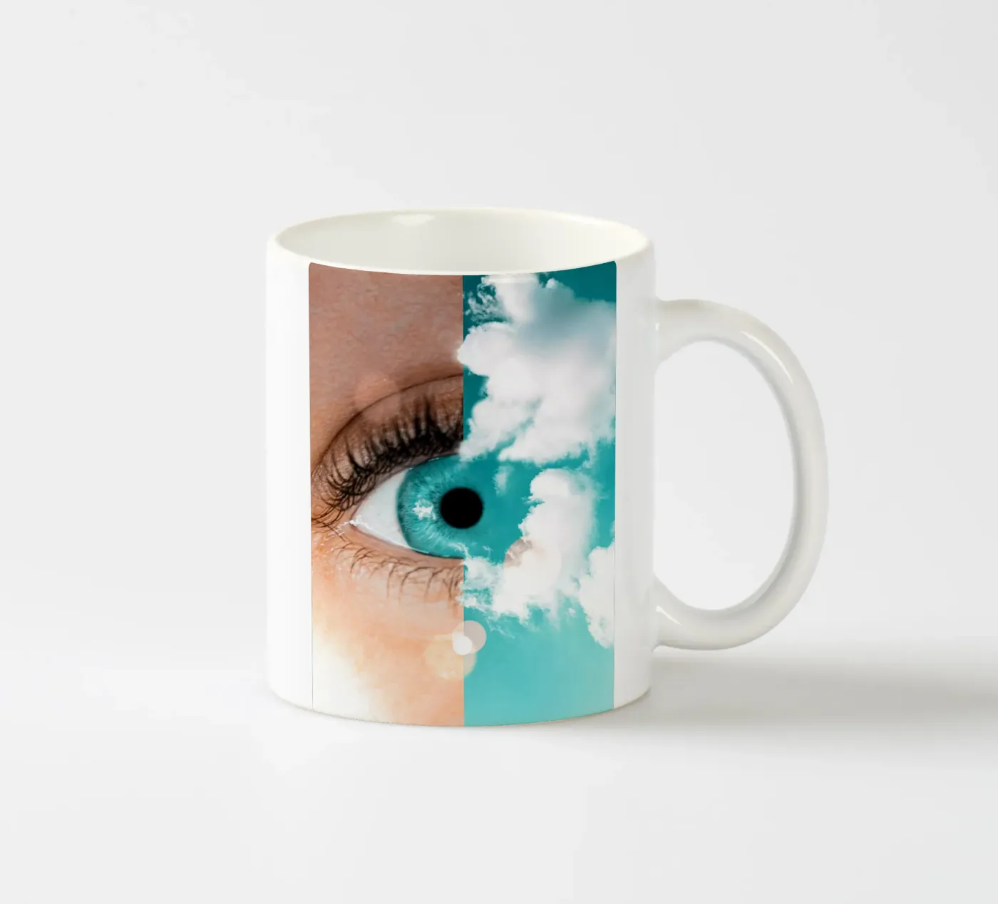 Skeye ceramic mug by mofartmonica