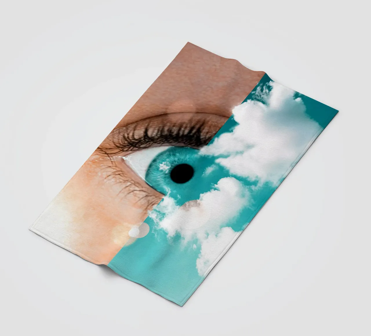 Skeye fleece blanket by mofartmonica