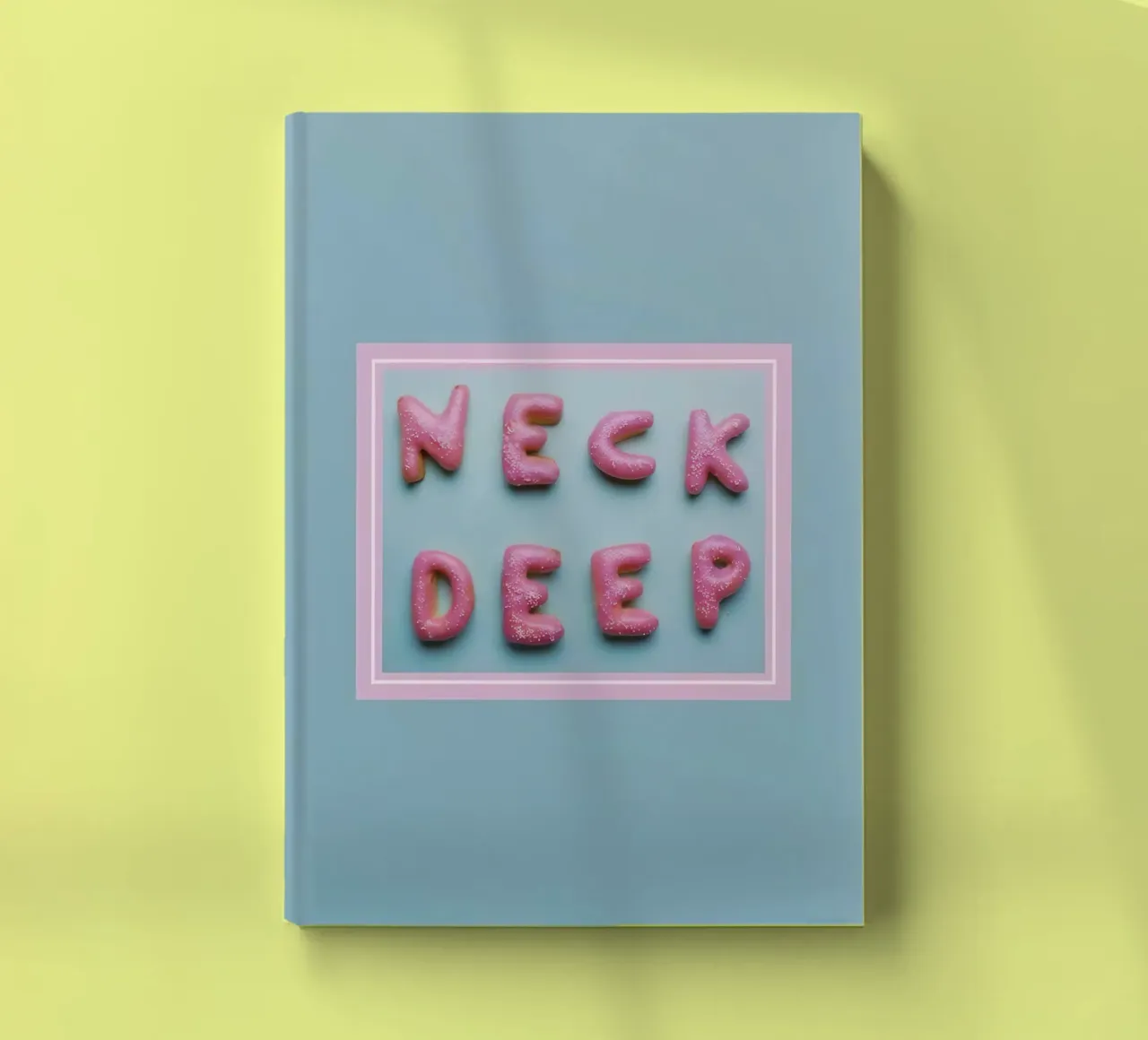 Neck Deep notebook by Musadad Shop