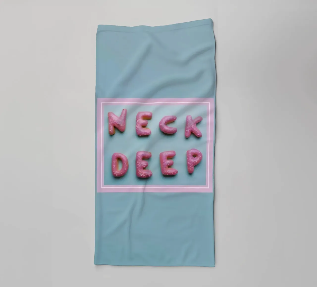 Neck Deep asciugamano da bagno da Musadad Shop