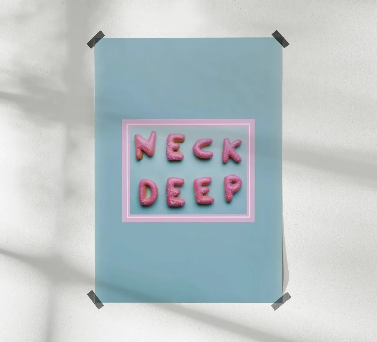 Neck Deep carta hahnemühle da Musadad Shop