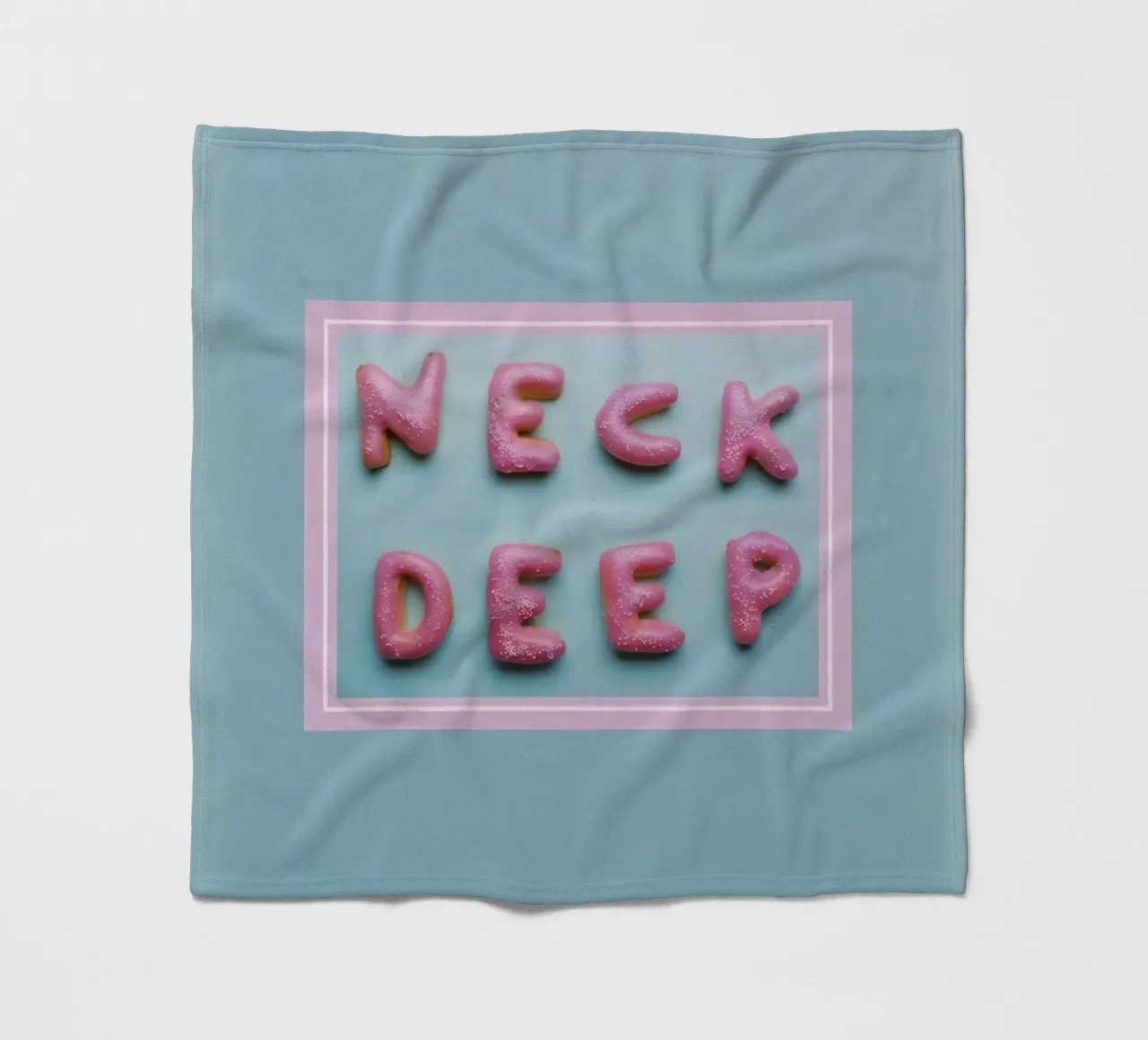 Neck Deep coperta in pile da Musadad Shop