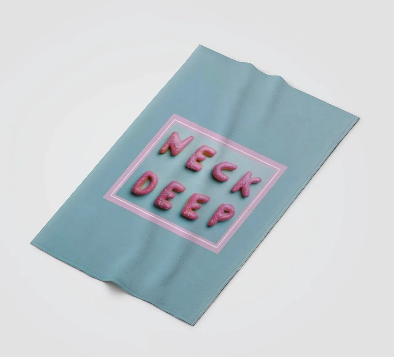 Neck Deep coperta in pile da Musadad Shop