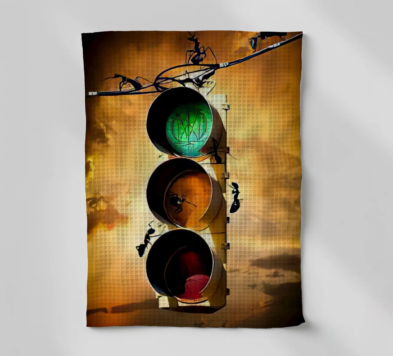 Dream Theater Systematic Chaos tea towel by Musadad Shop