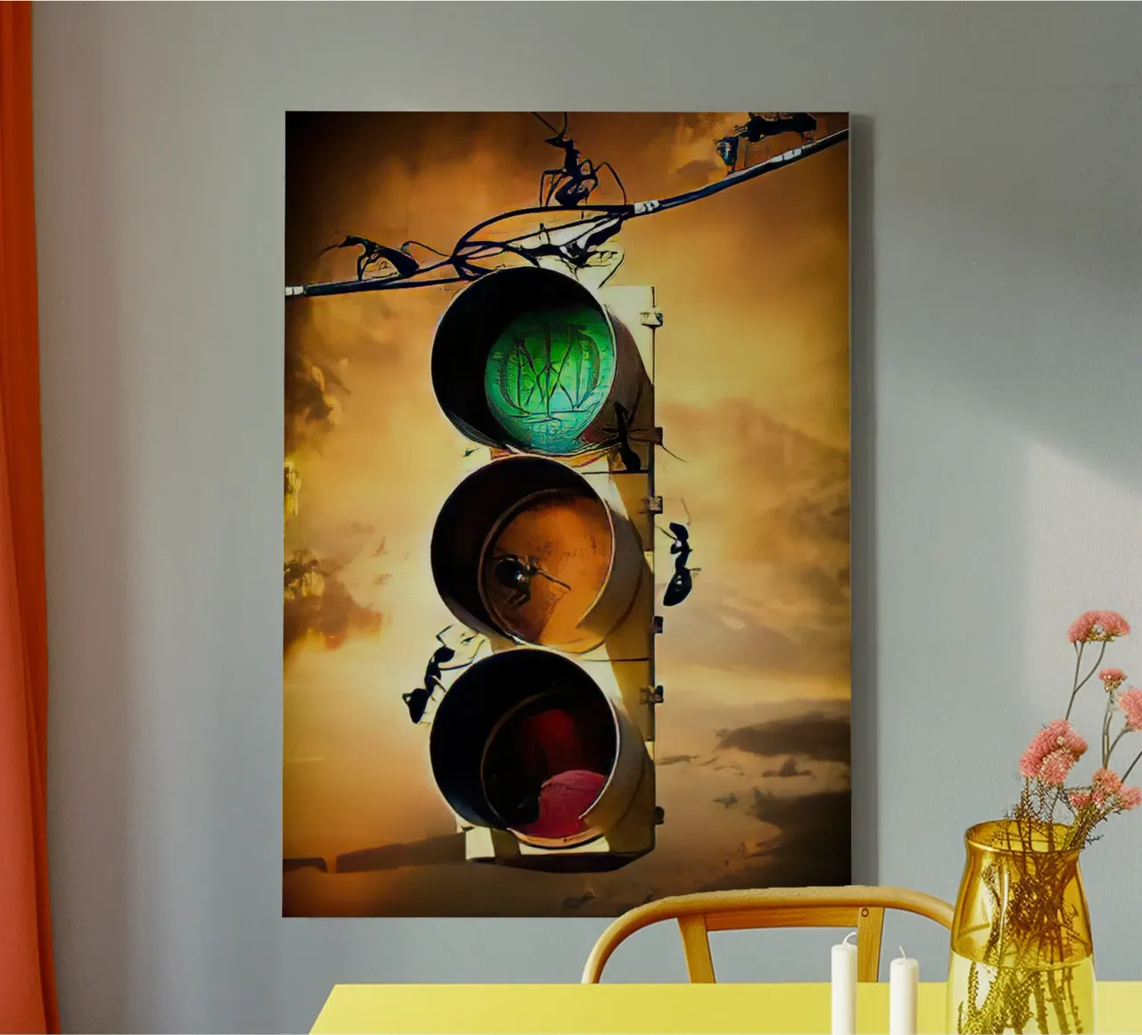 Dream Theater Systematic Chaos canvas by Musadad Shop