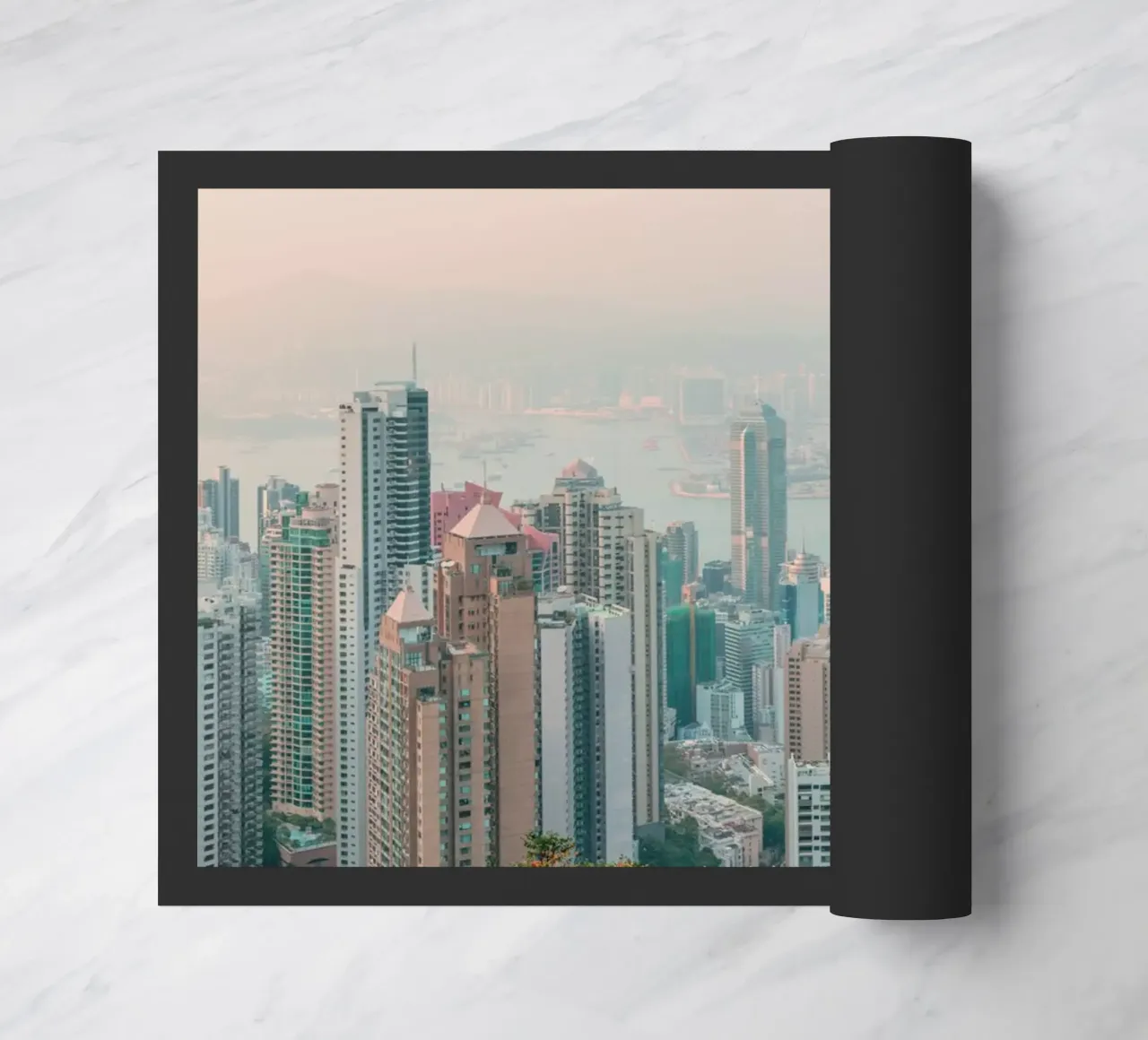 Vista su Hongkong zerbino da thetraveller