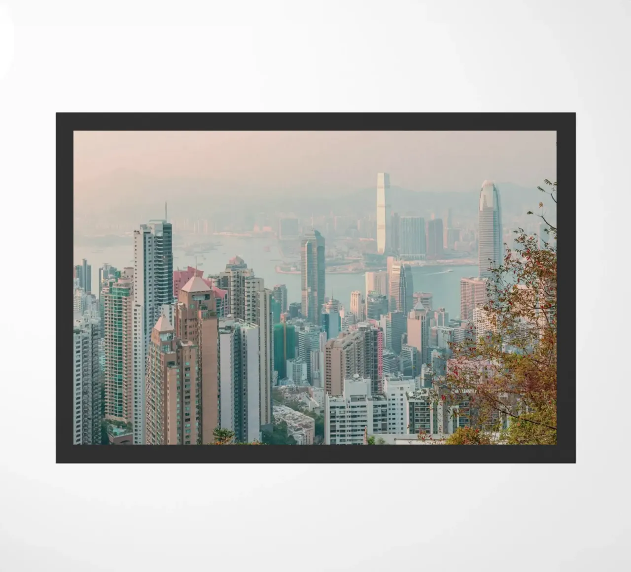 Vista su Hongkong zerbino da thetraveller