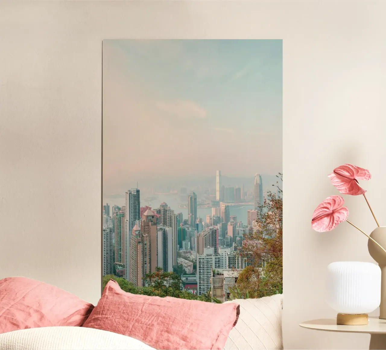 Vue de Hongkong hahnemühle de thetraveller