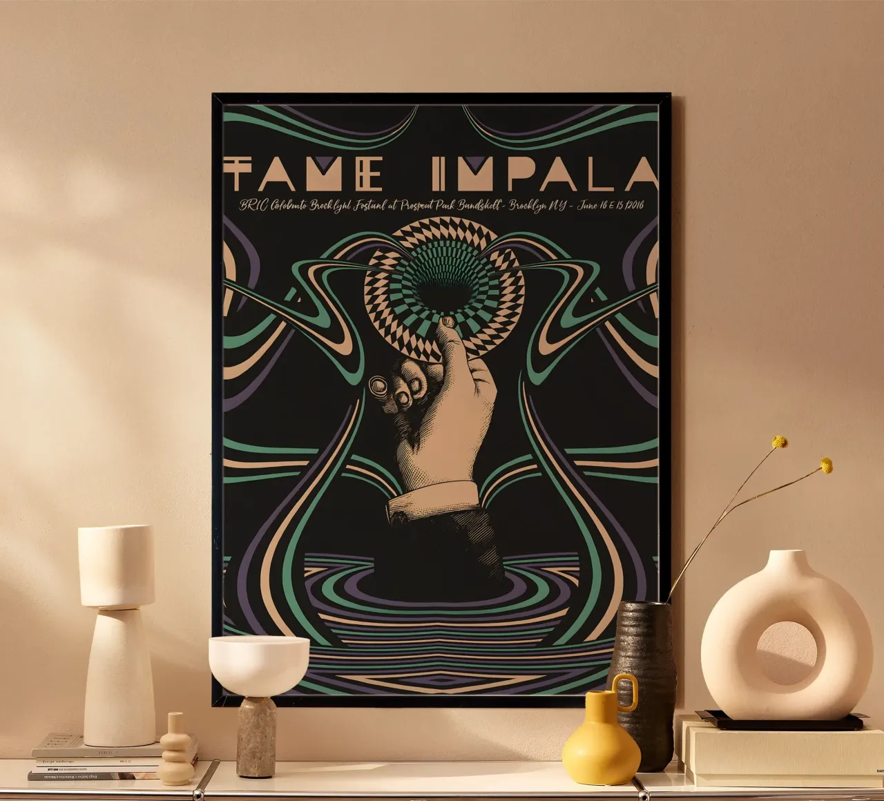 JIAOR Classic Music Poster Tame Impala Canvas hahnemühle by DGUnder