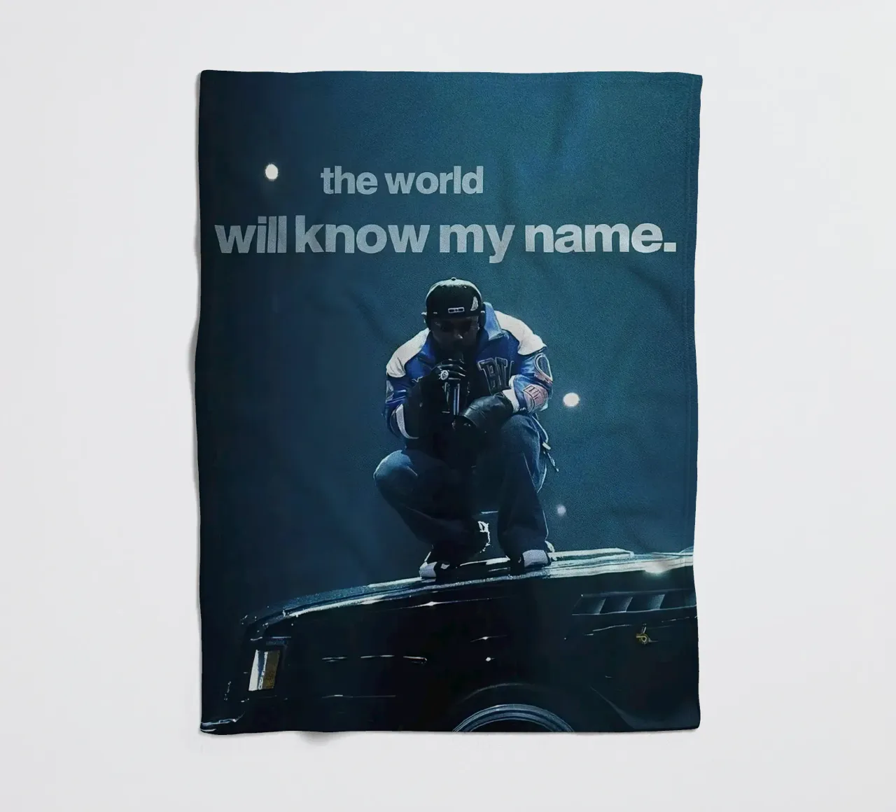 Kendrick Lamar coperta in pile da Musadad Shop