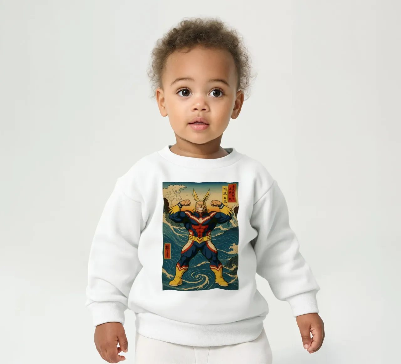 Vintage All Might japan Art felpa neonato da KakiHanryJP