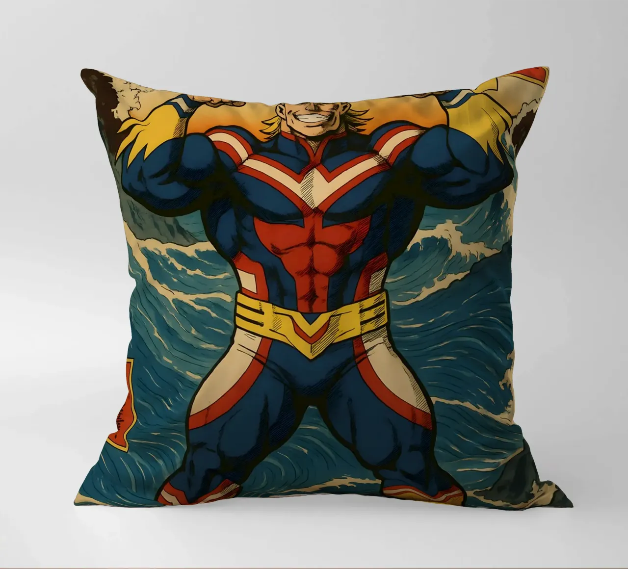 Vintage All Might japan Art cuscino da KakiHanryJP