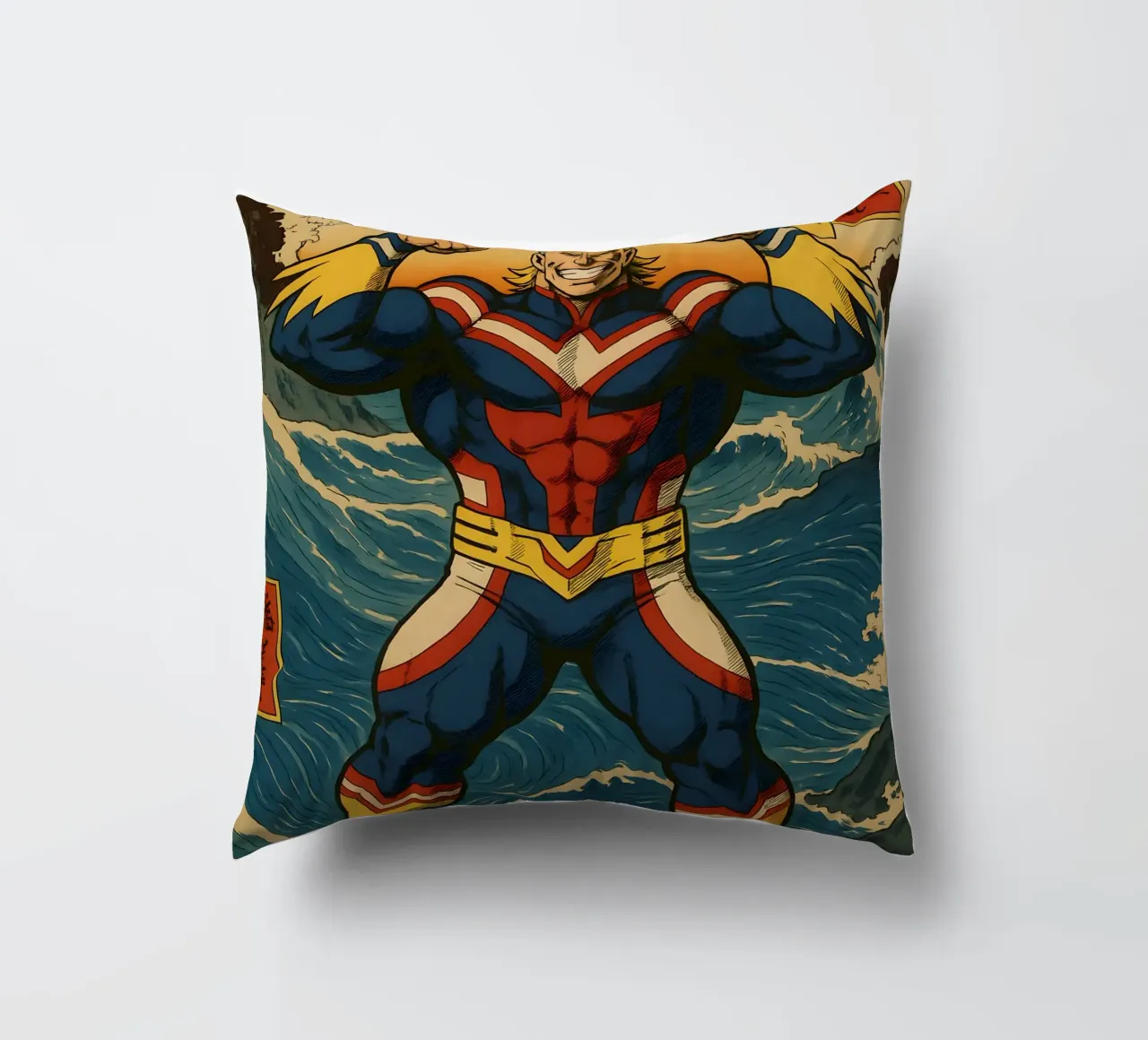 Vintage All Might japan Art cuscino da KakiHanryJP