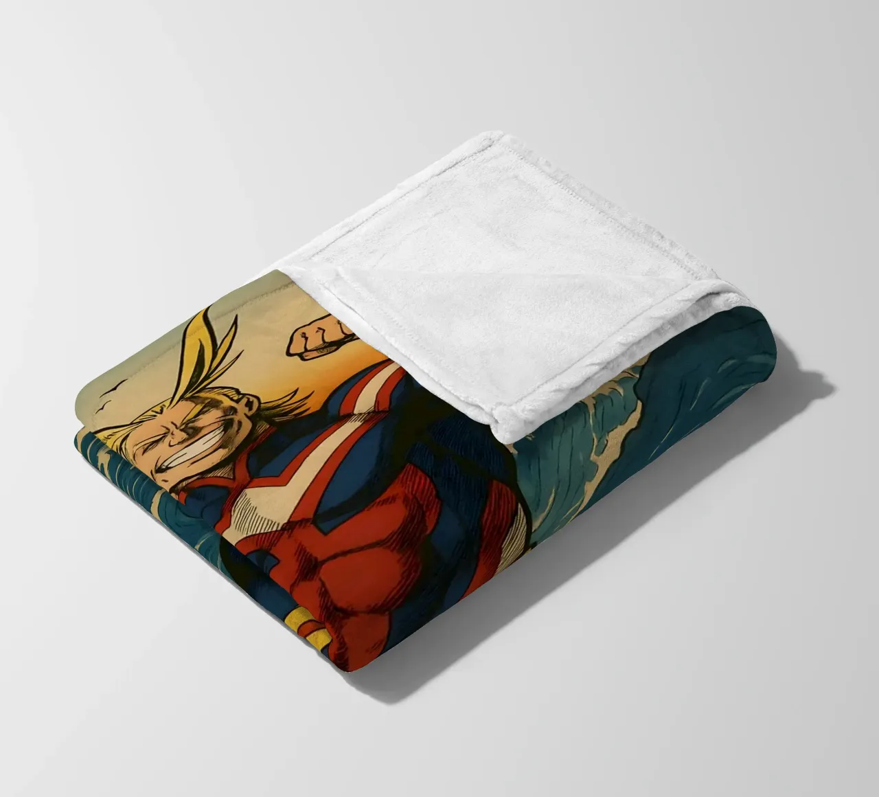 Vintage All Might japan Art coperta in pile da KakiHanryJP