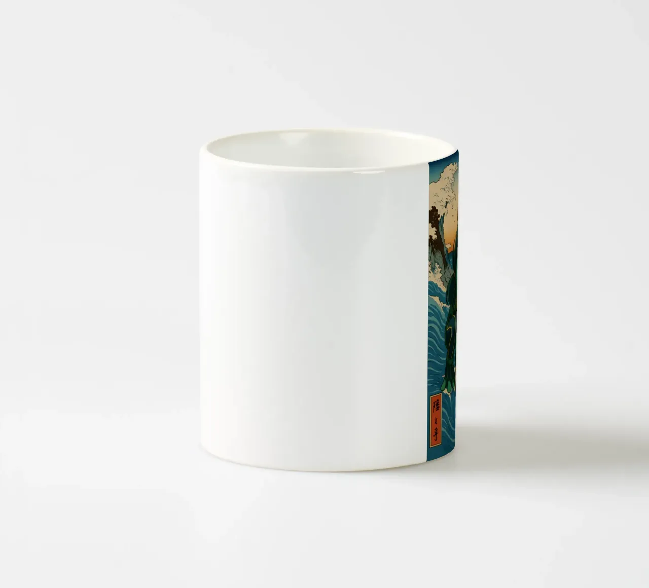 Vintage Asui Tsuyu Japan Art tazza in ceramica da KakiHanryJP