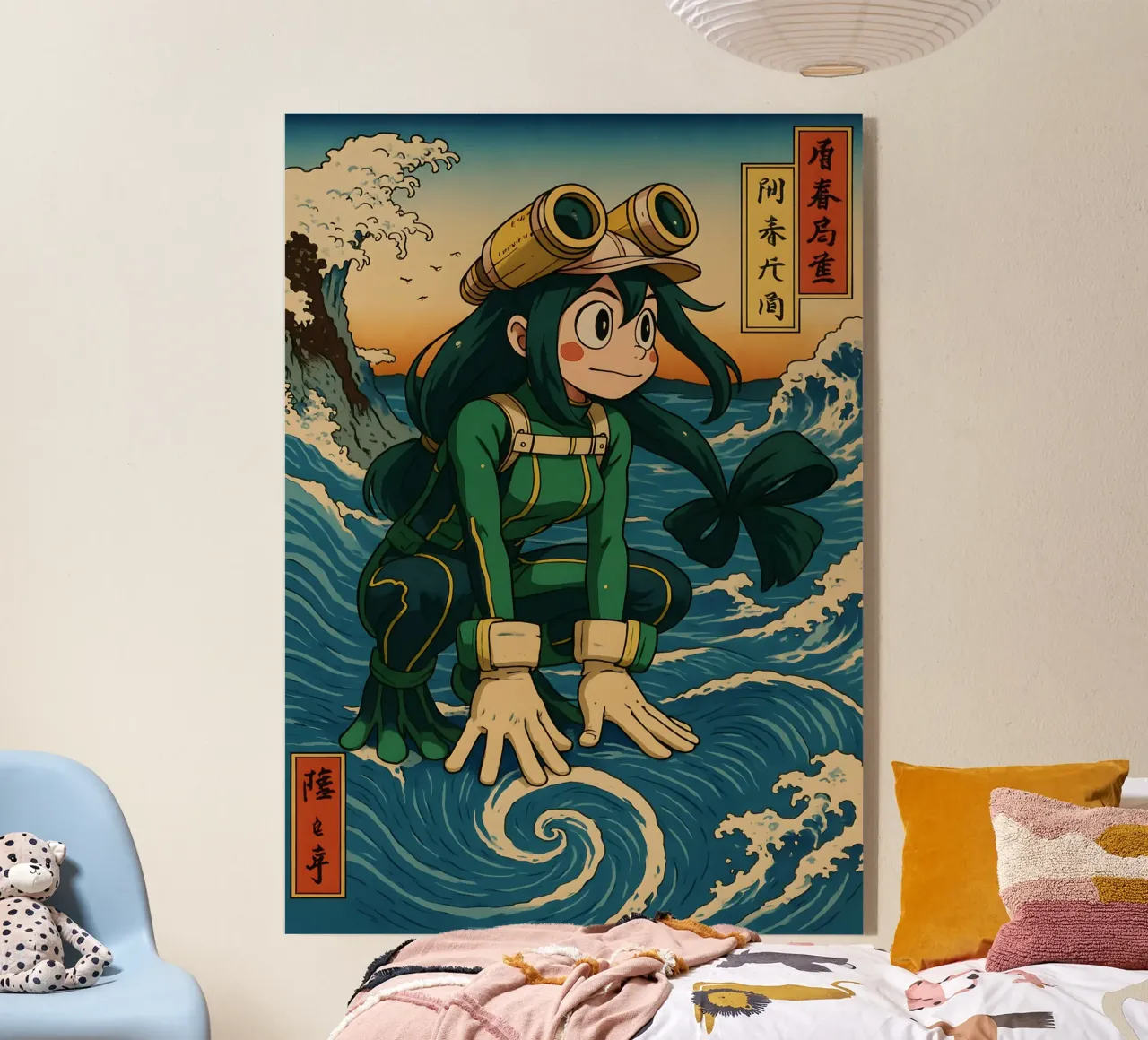 Vintage Asui Tsuyu Japan Art plexiglass da KakiHanryJP