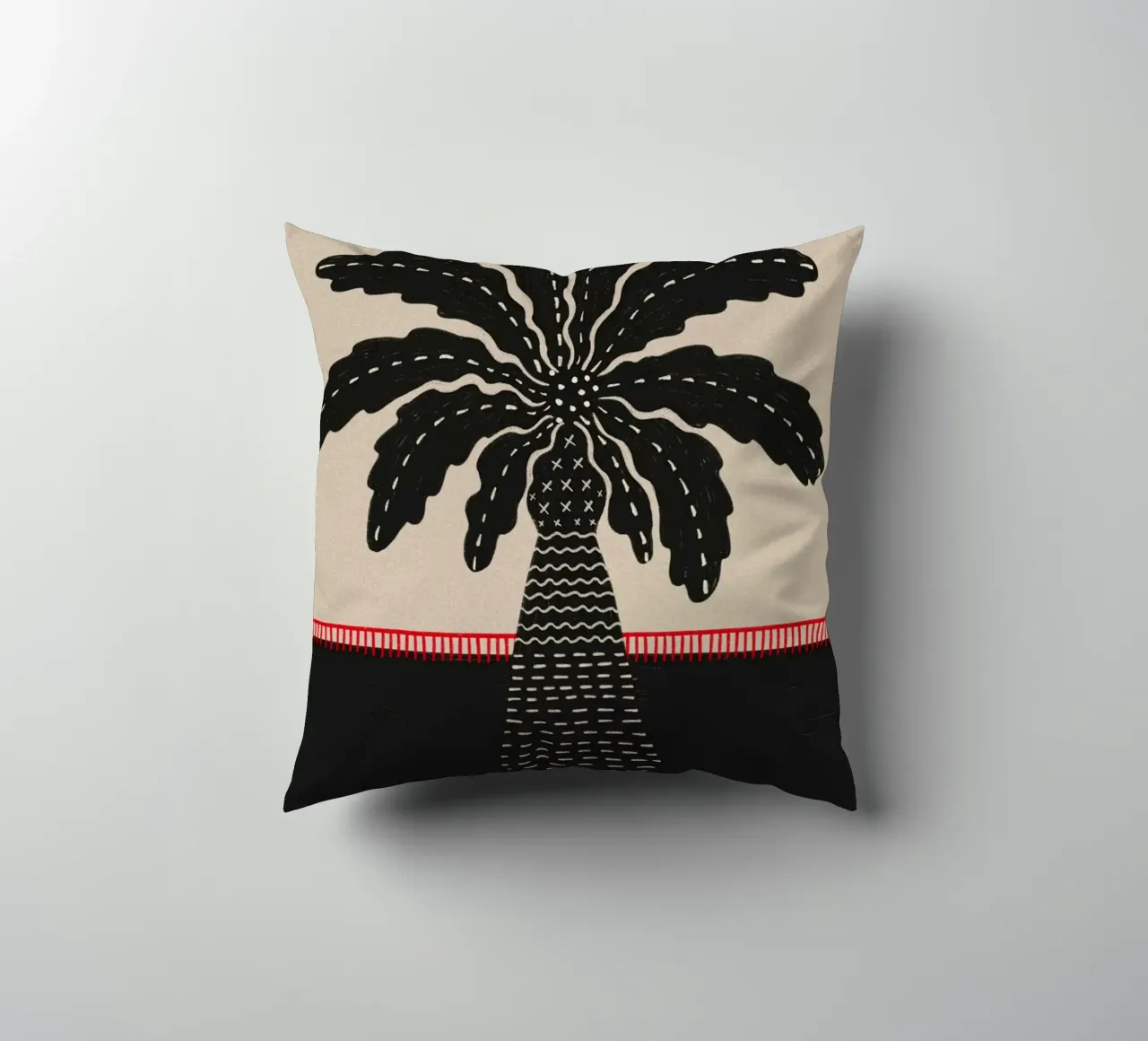 Palm over dried lava cuscino da Be Mart