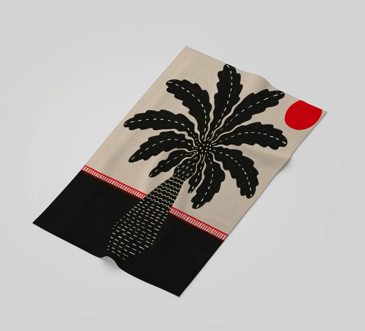Palm over dried lava telo mare da Be Mart