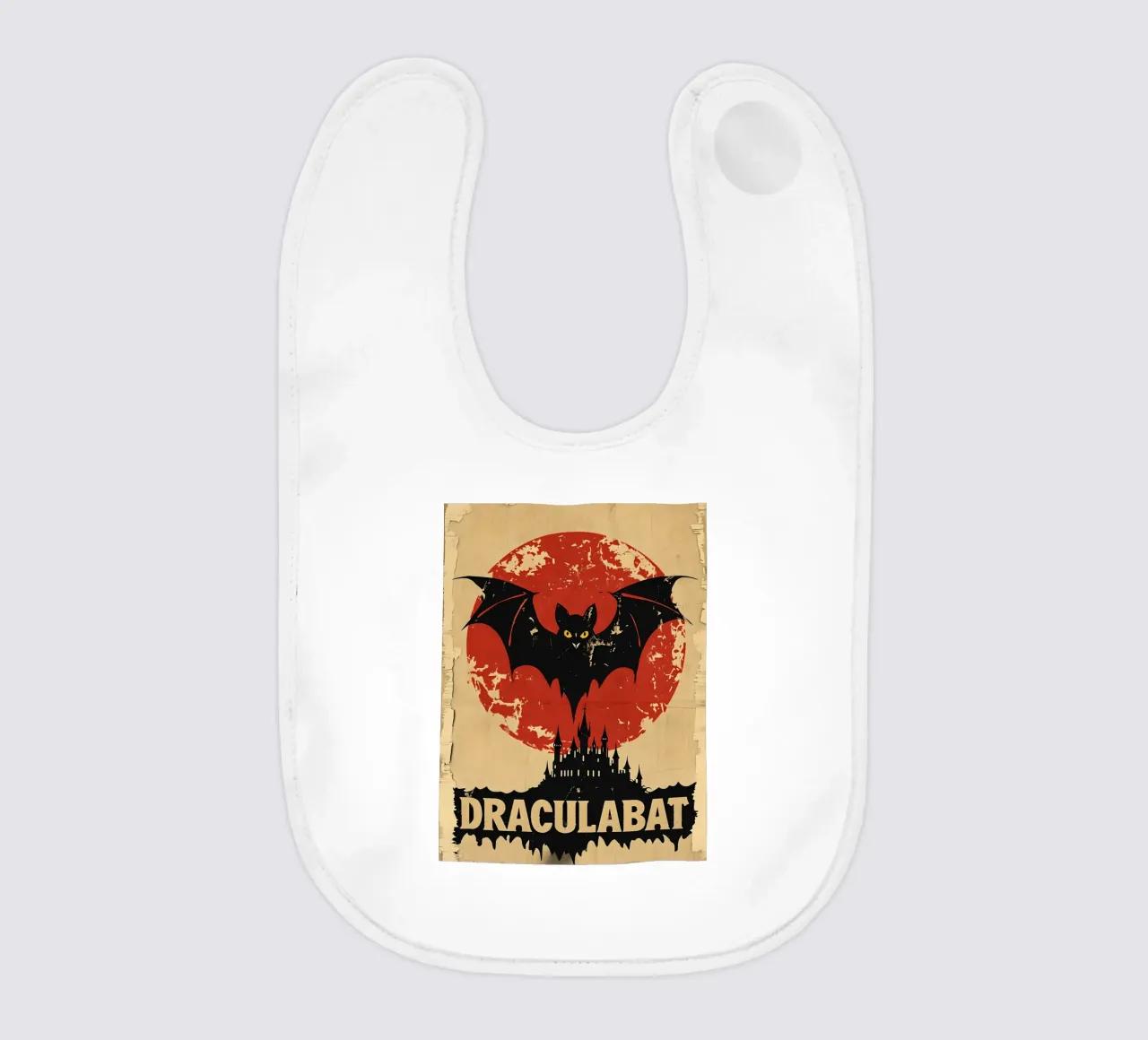 Poster d'epoca di Draculabat bavaglino da 🥝 KIWI STORE
