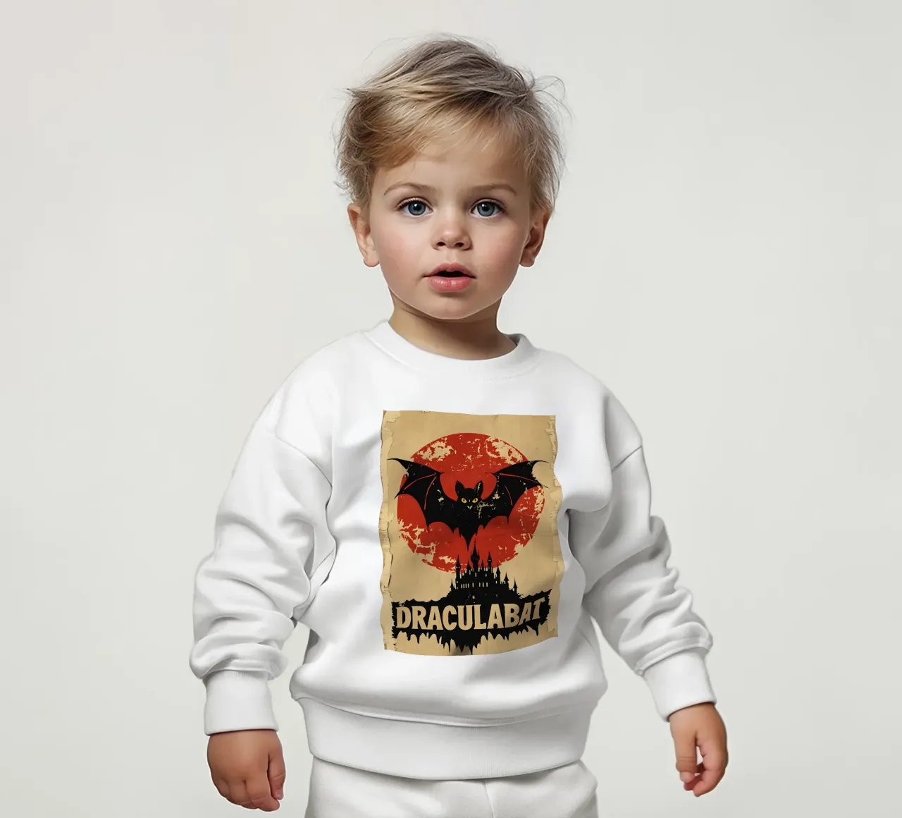 Poster d'epoca di Draculabat felpa neonato da 🥝 KIWI STORE