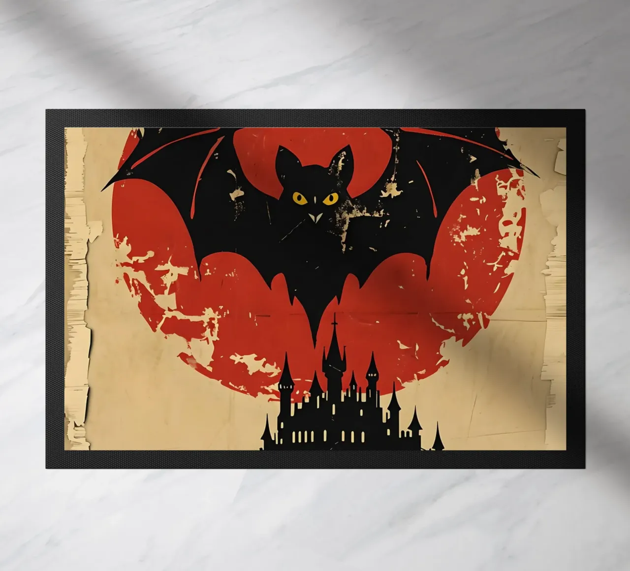 Poster d'epoca di Draculabat zerbino da 🥝 KIWI STORE