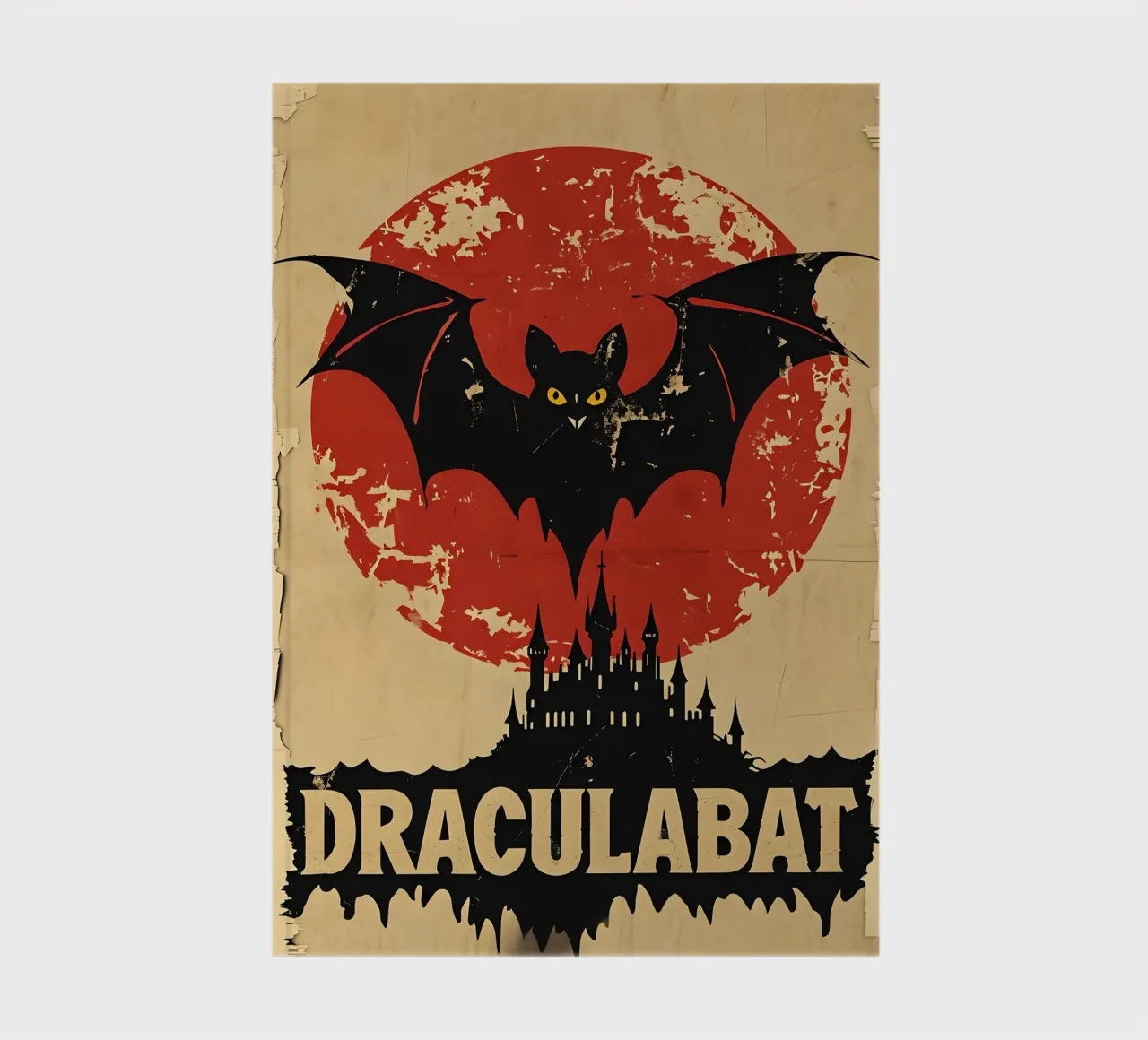 Poster d'epoca di Draculabat diario da 🥝 KIWI STORE