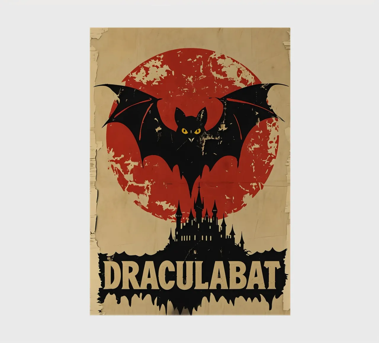 Poster d'epoca di Draculabat diario da 🥝 KIWI STORE
