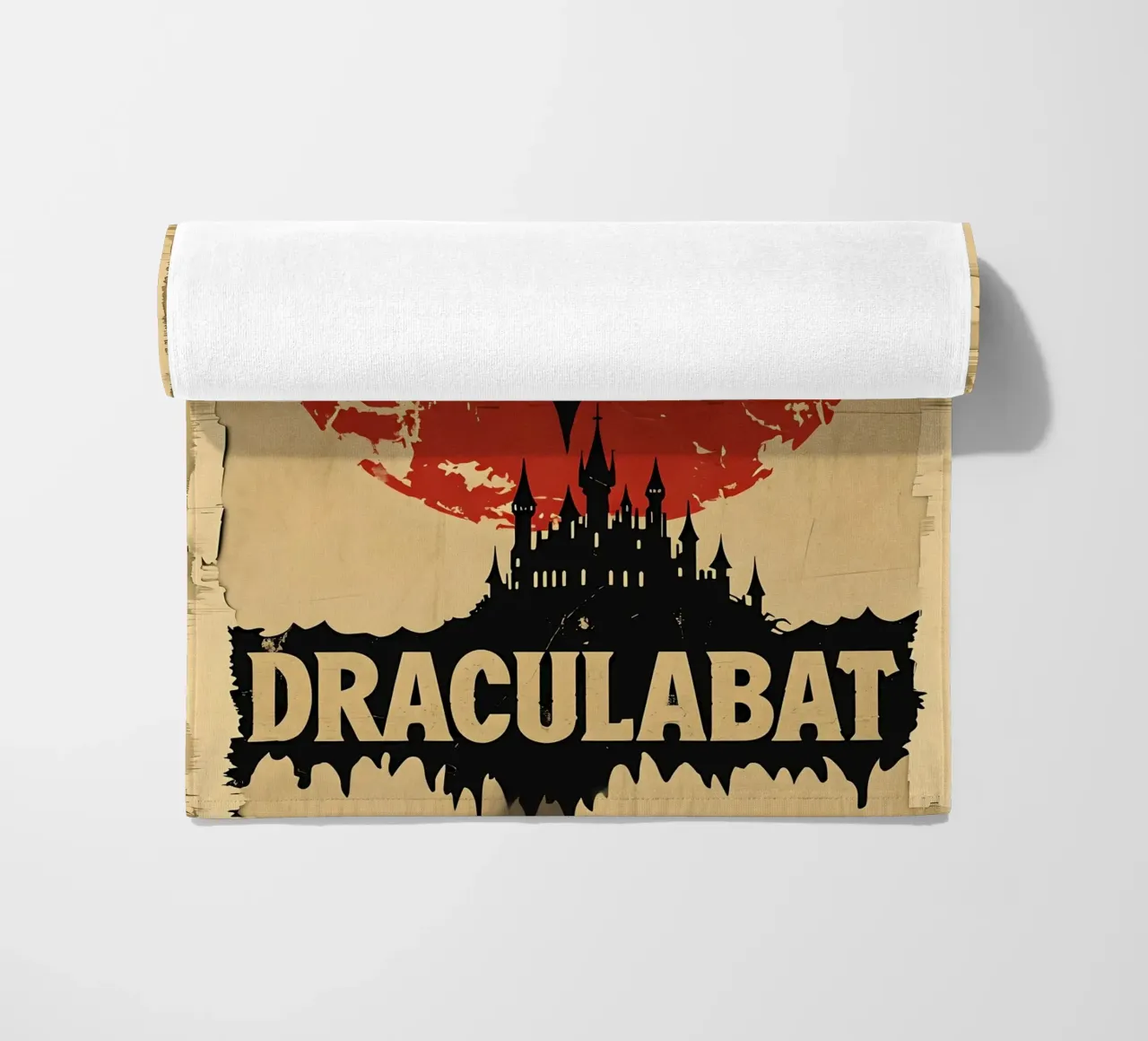 Poster d'epoca di Draculabat telo mare da 🥝 KIWI STORE