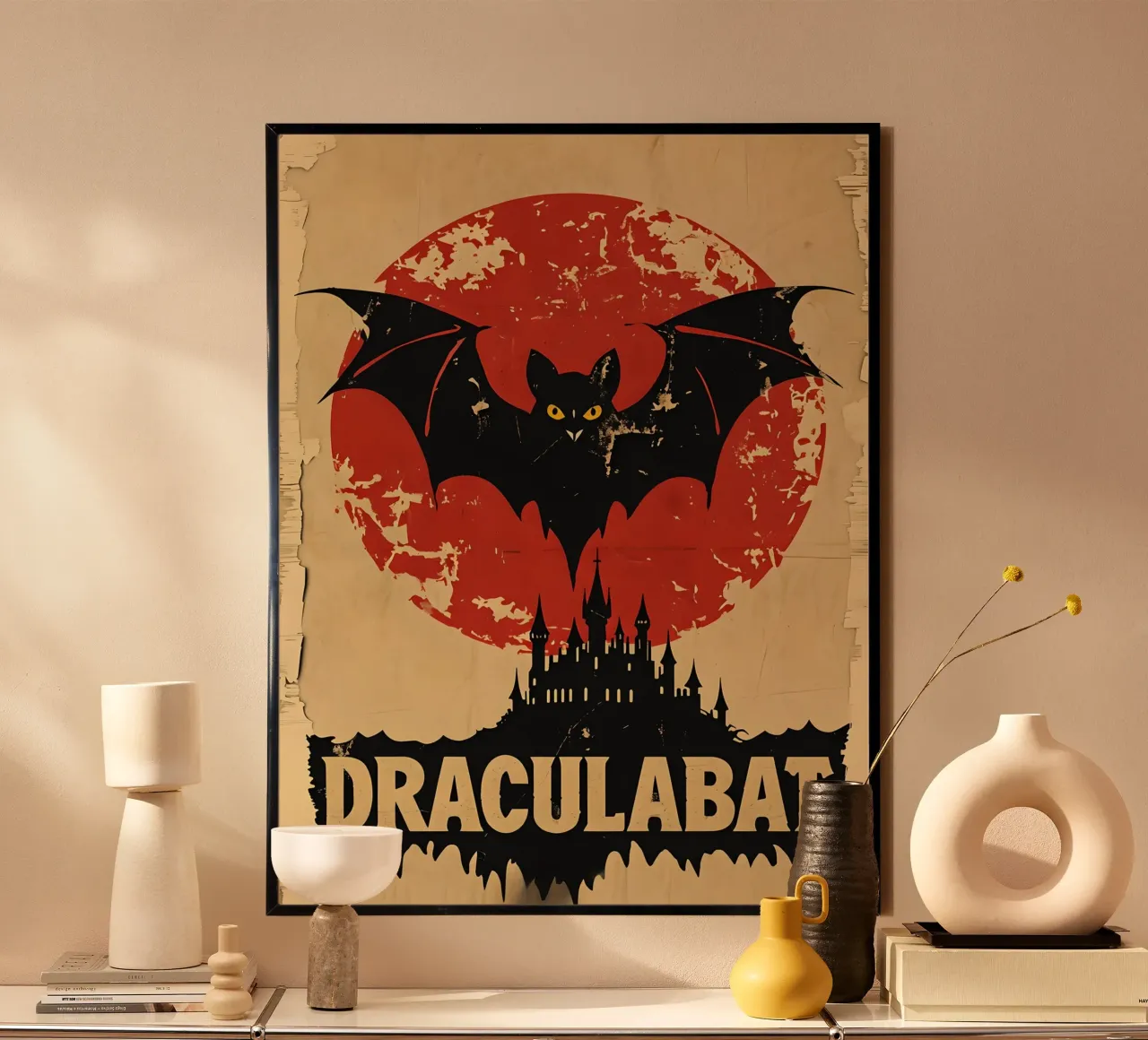 Poster d'epoca di Draculabat carta hahnemühle da 🥝 KIWI STORE