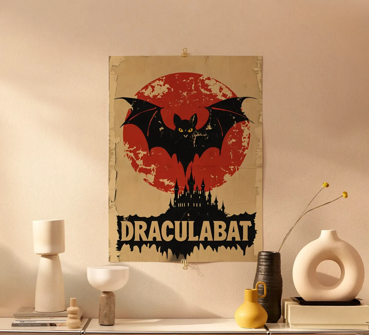 Poster d'epoca di Draculabat carta hahnemühle da 🥝 KIWI STORE