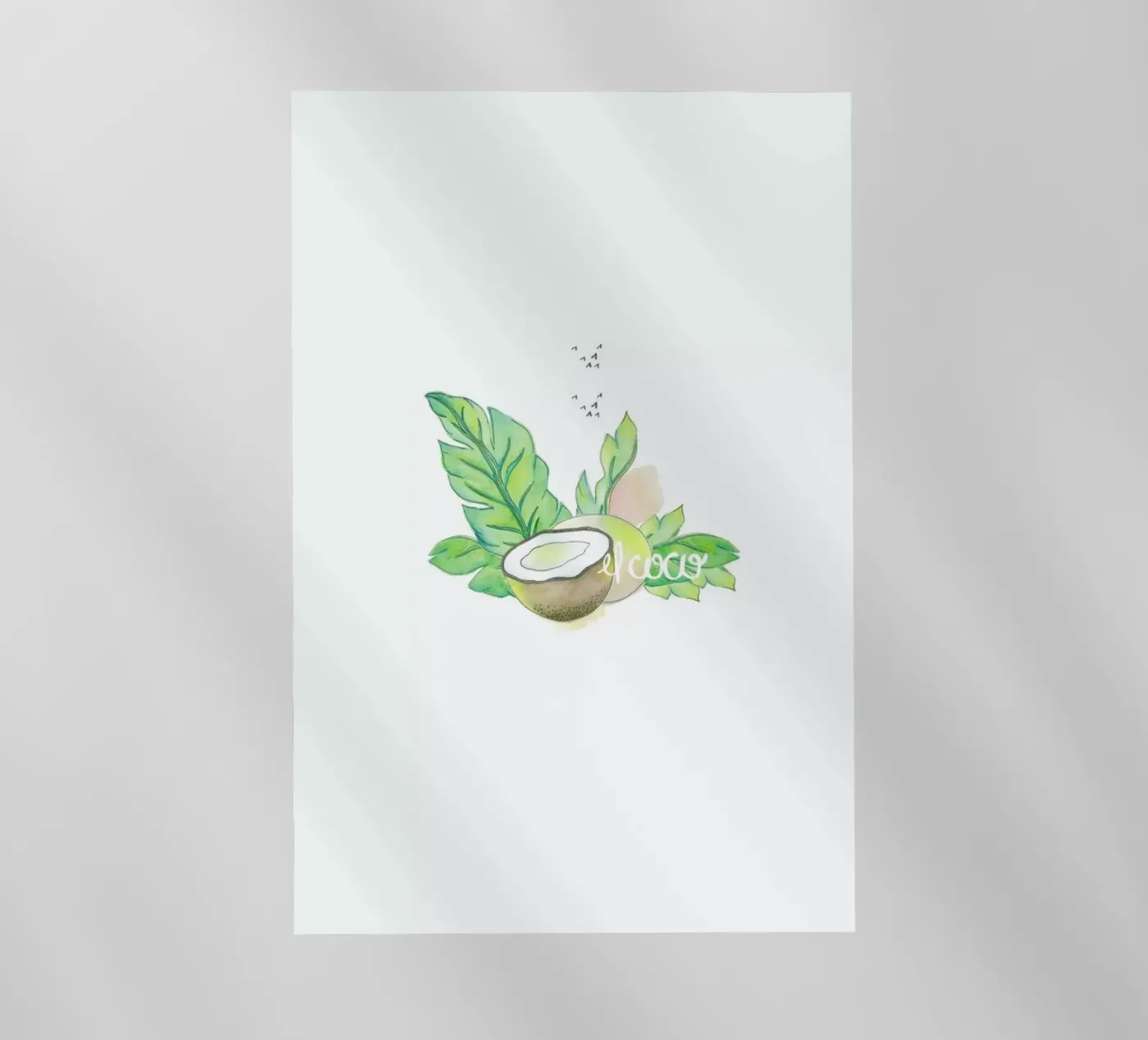 El Coco backlit folie van Sandra De Leon