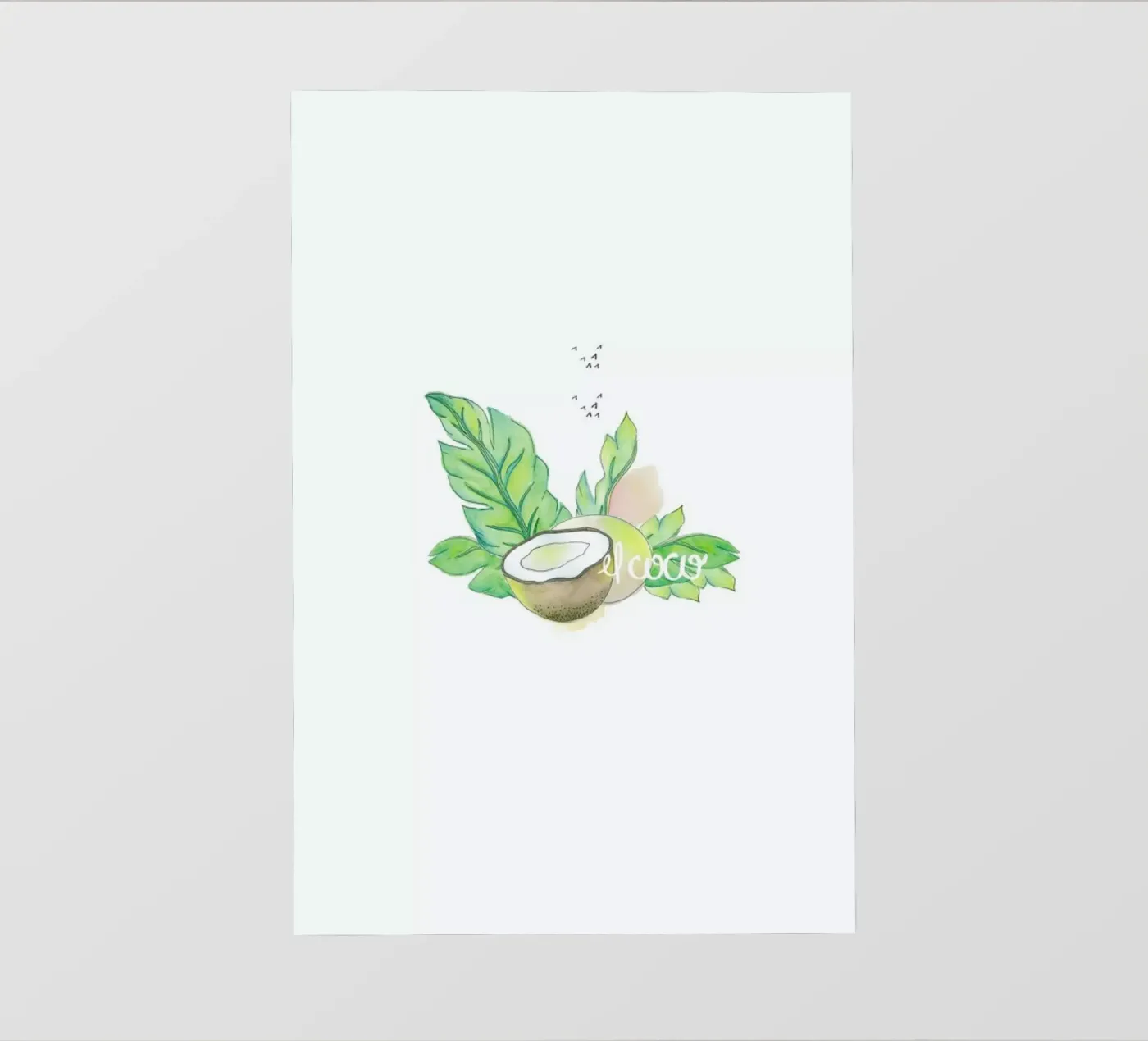 El Coco backlit folie van Sandra De Leon