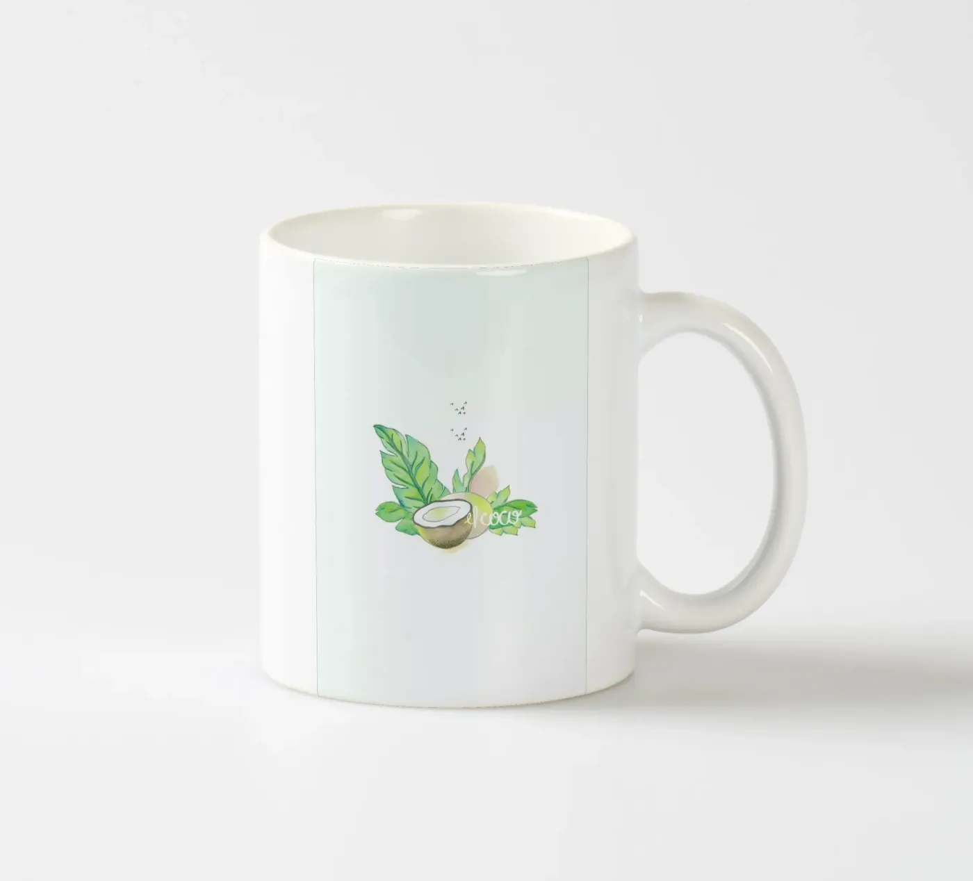 El Coco ceramic mug by Sandra De Leon