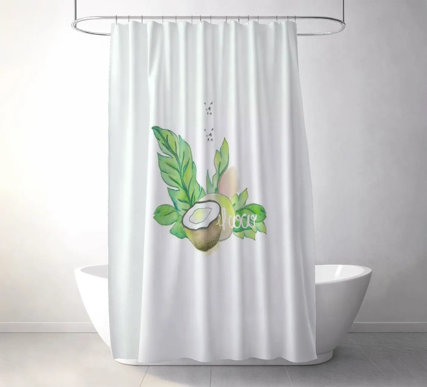 El Coco Duschvorhang von Sandra De Leon