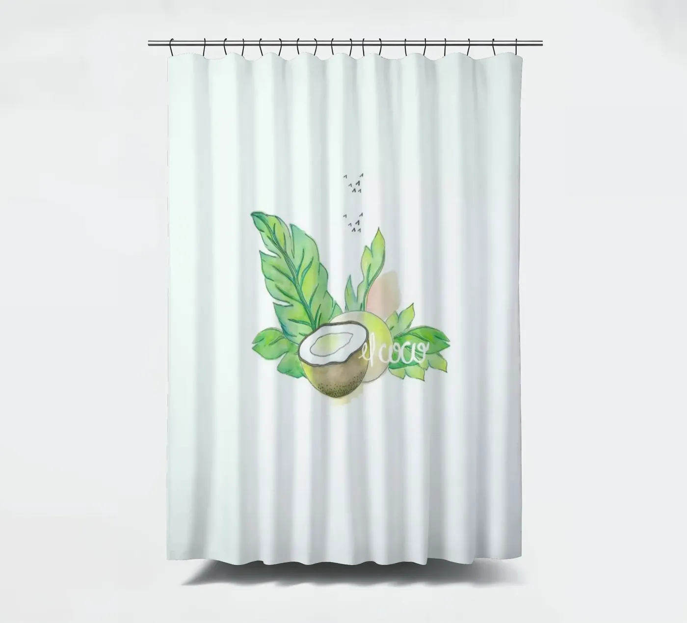 El Coco Duschvorhang von Sandra De Leon