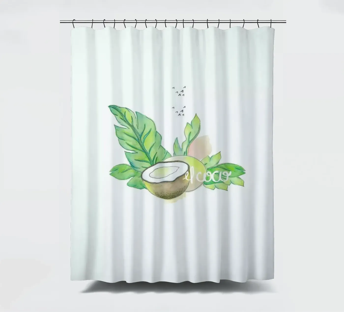El Coco Duschvorhang von Sandra De Leon