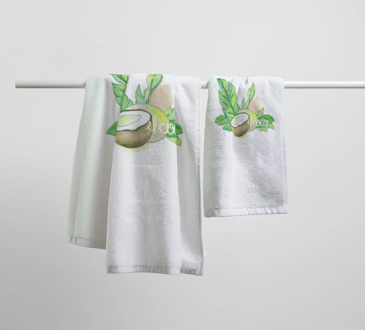 El Coco badhanddoek van Sandra De Leon