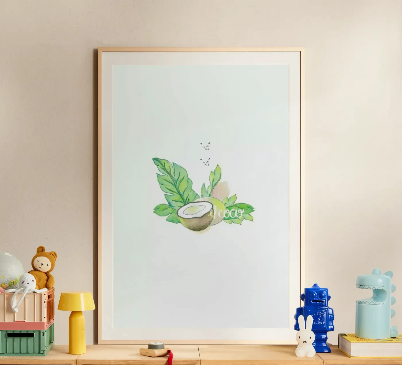 El Coco Poster von Sandra De Leon