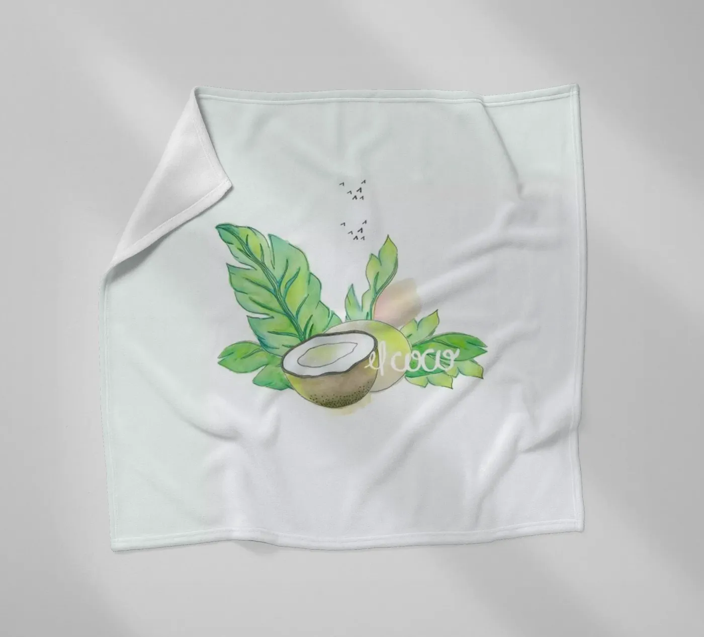 El Coco Fleecedecke von Sandra De Leon