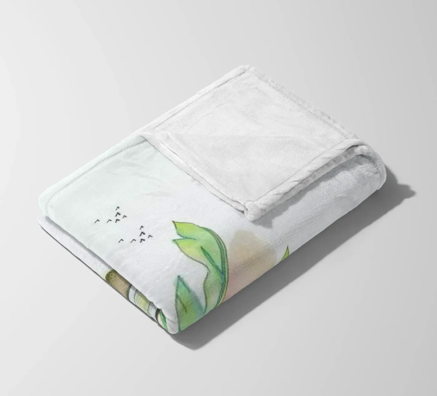El Coco fleece blanket by Sandra De Leon