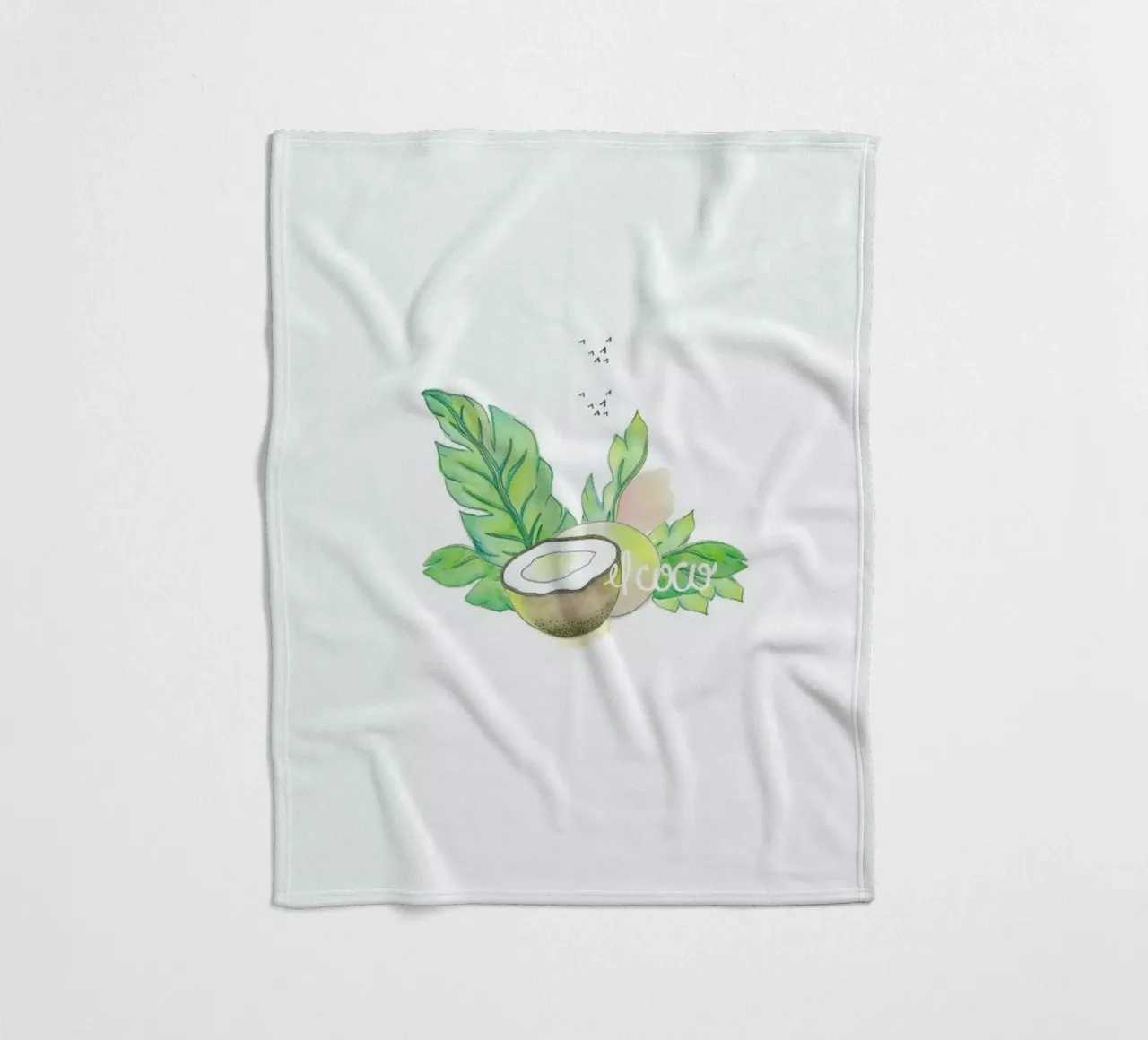 El Coco fleecedeken van Sandra De Leon