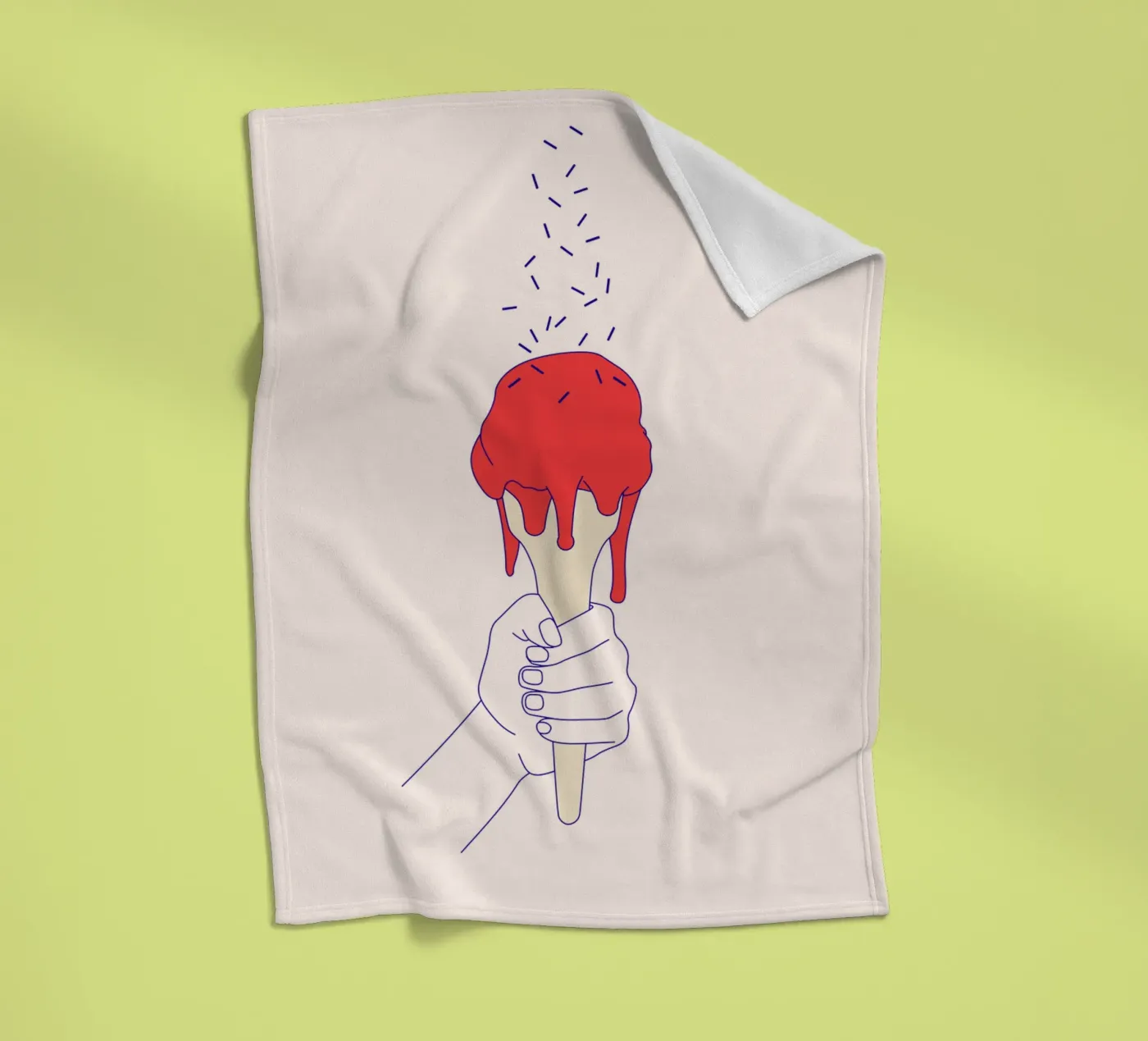 Streusel, bitte! Fleecedecke von studio bassotto